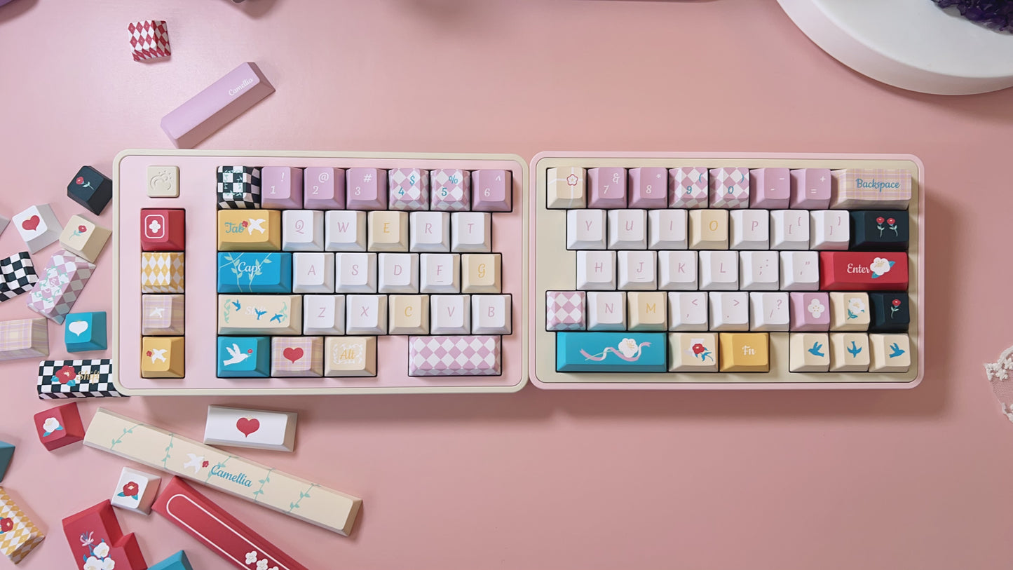 【Preorder】Prebuilt Blockboy Split65 Ergonomic Aluminum Customized Mechanical Keyboard