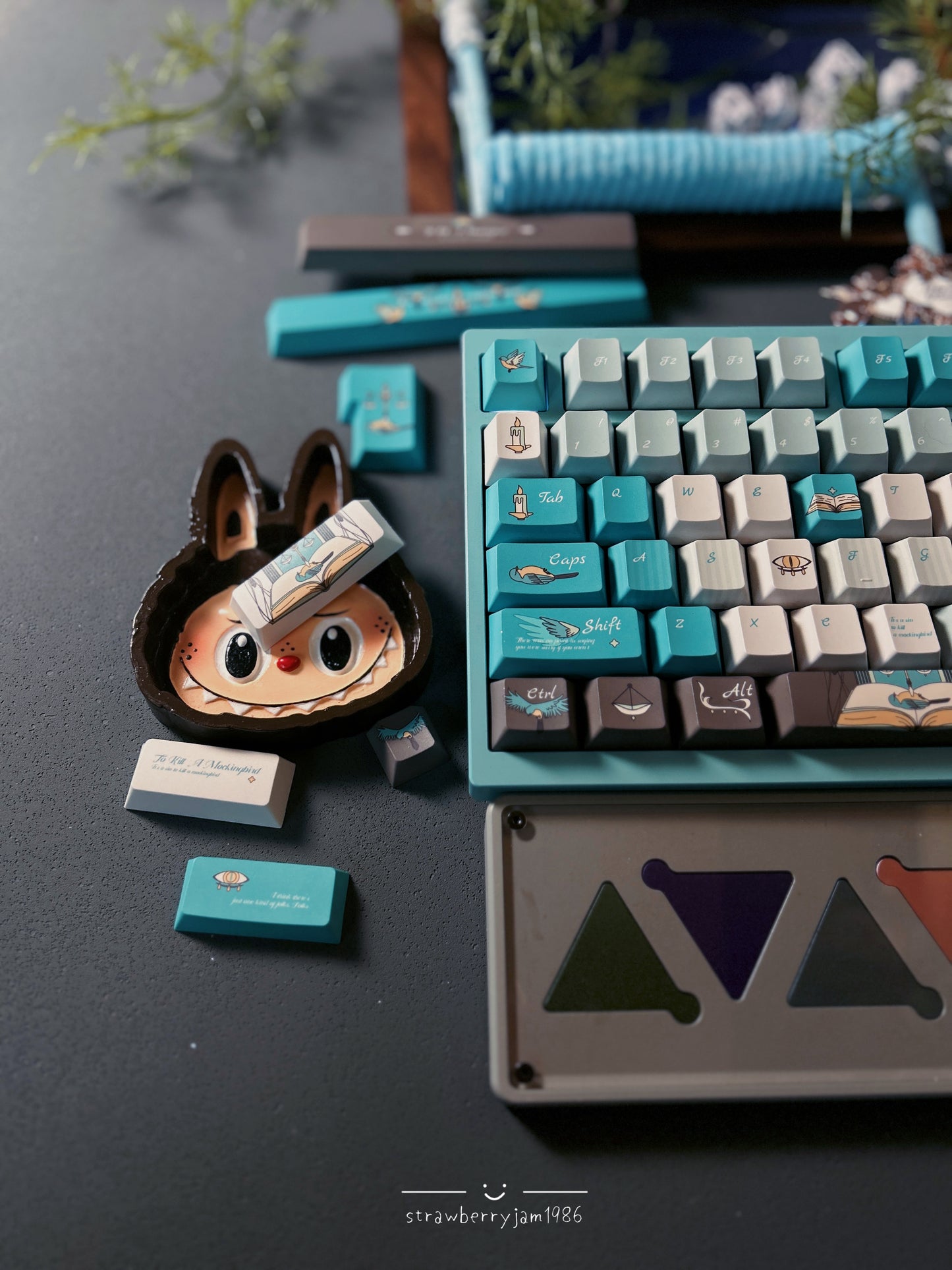 Prebuilt Aluminum Customized Mechanical Keyboard QK75 Set(not including Wristrest nor number pad)