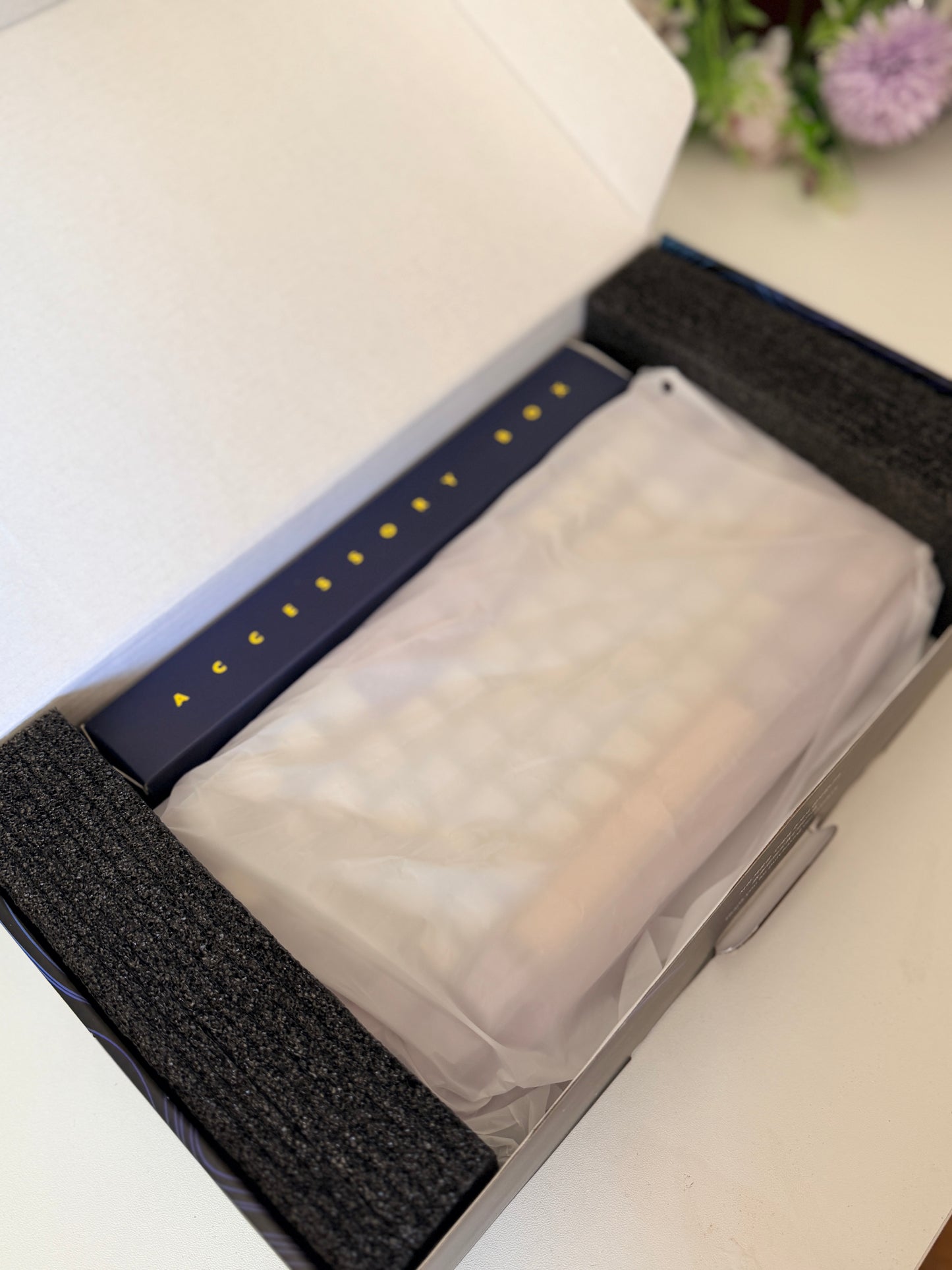 Unboxing Clearance INKY 75 Aluminum RGB Creamy Thocky Purple Wireless Custom Mechanical Keyboard