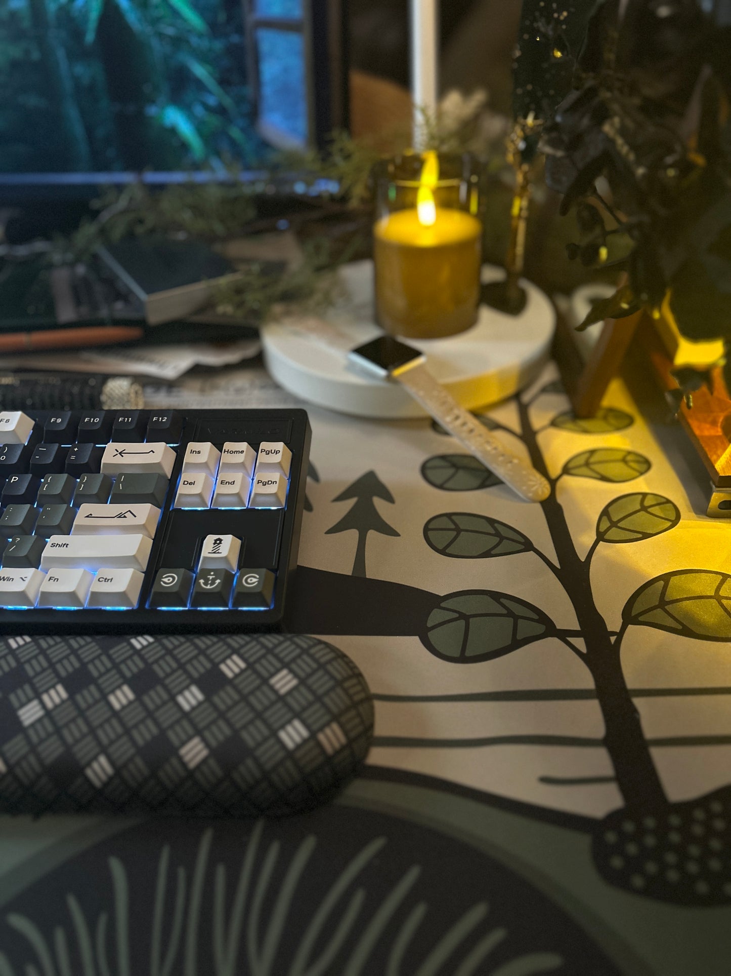 Unboxing Sample For Sales ONLY 1 Instock VARMILLO HYGGE V80 keyboard ➕ desk mat ➕Wristrest SET