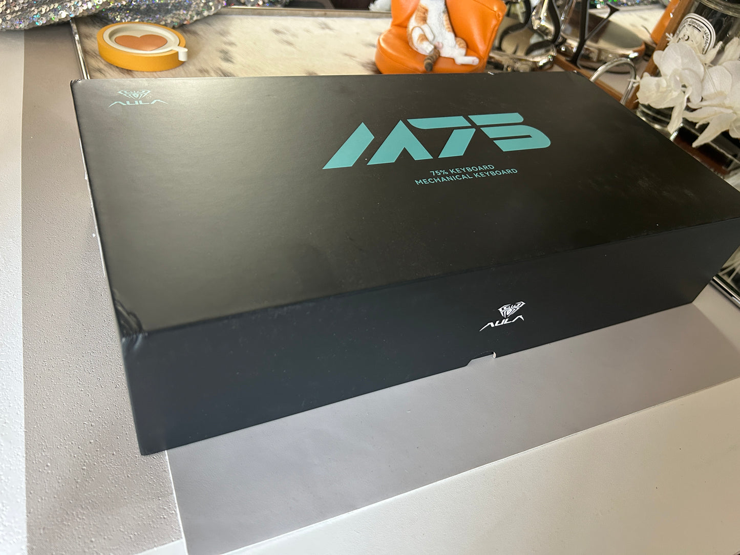 Unboxing Sample For Sales ONLY 1 Instock AULA M75 Aluminum Wireless/Wired Hot-swappable Mechanical Keyboard