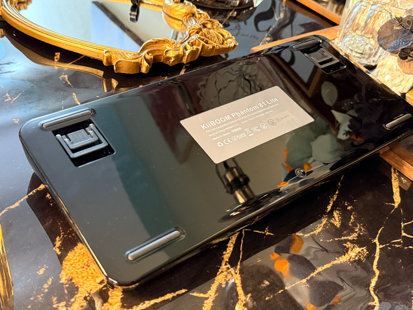 Unboxing Sample For Sales ONLY 1 Instock KiiBOOM Phantom81 Lite BLACK(not including shooting decorations)