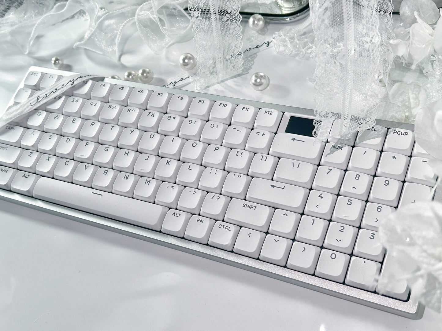 Unboxing Sample For Sales ONLY 1 Instock CK100 tri-mode low-profile mechanical wireless keyboard