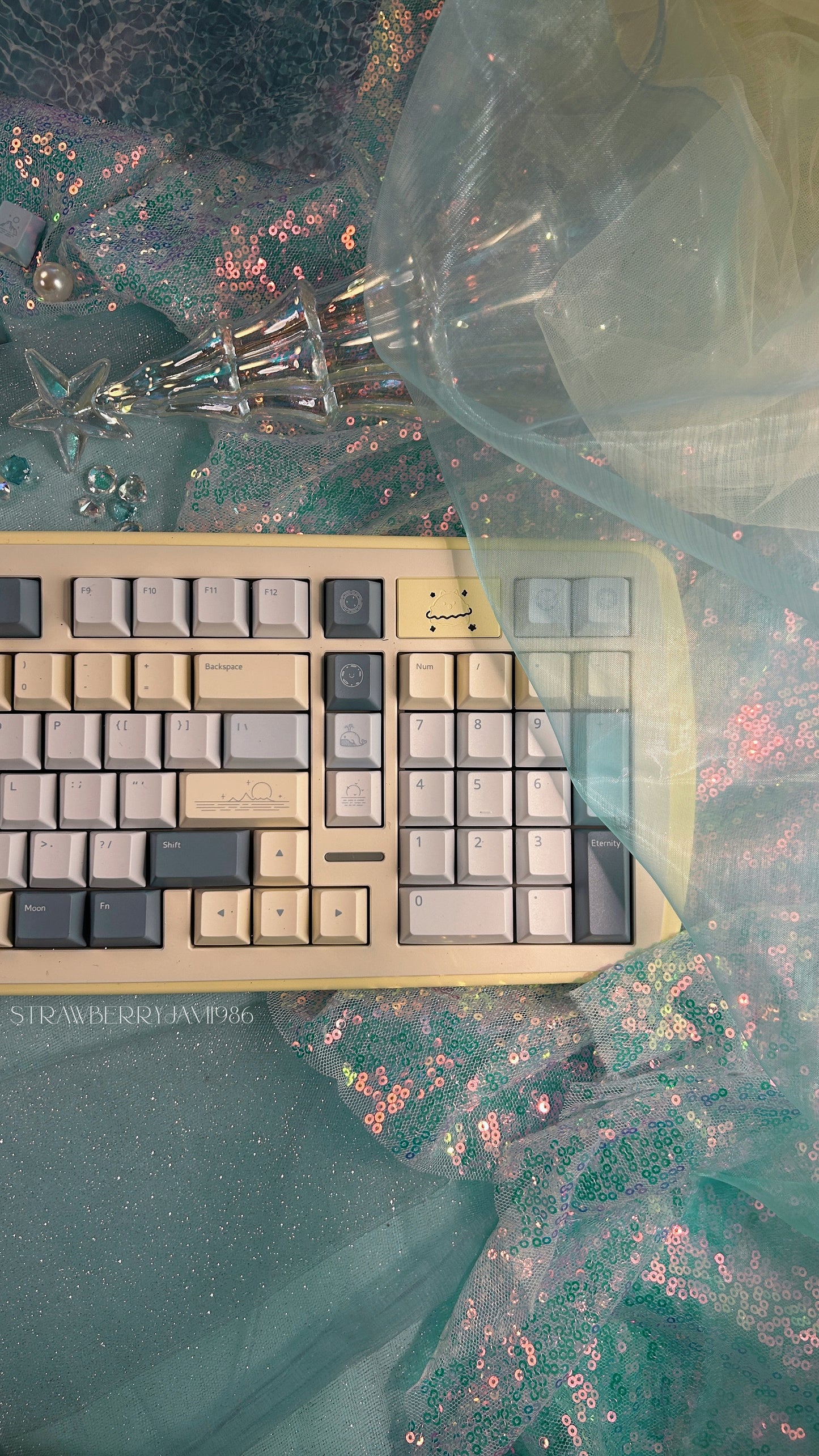 「ONLY 1 instock」Prebuilt Dino98 Aluminum Customized Mechanical Keyboard