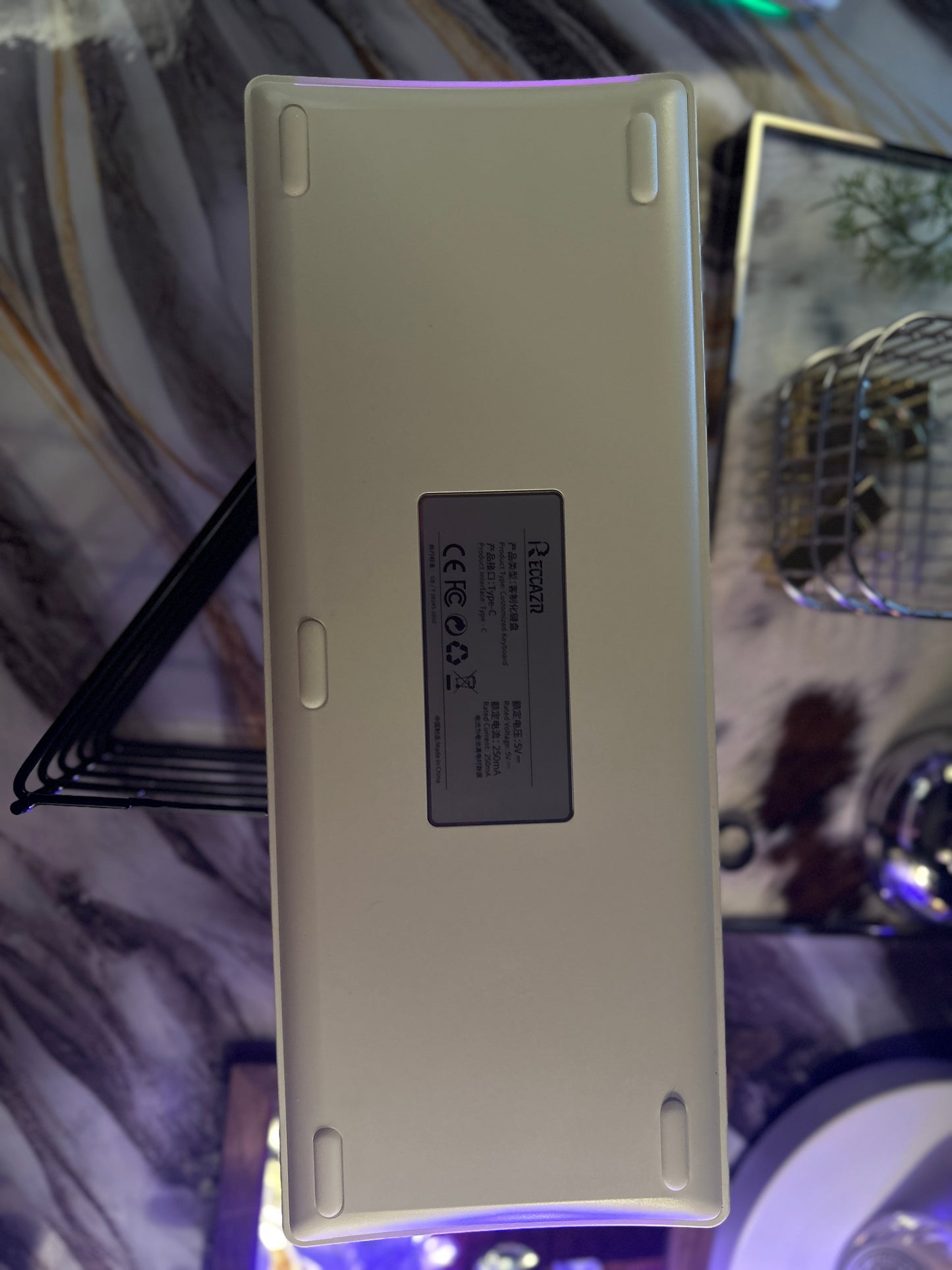 Unboxing Sample For Sale ONLY 1 Instock RECCAZR R66 Wireless Top Gaming Keyboard
