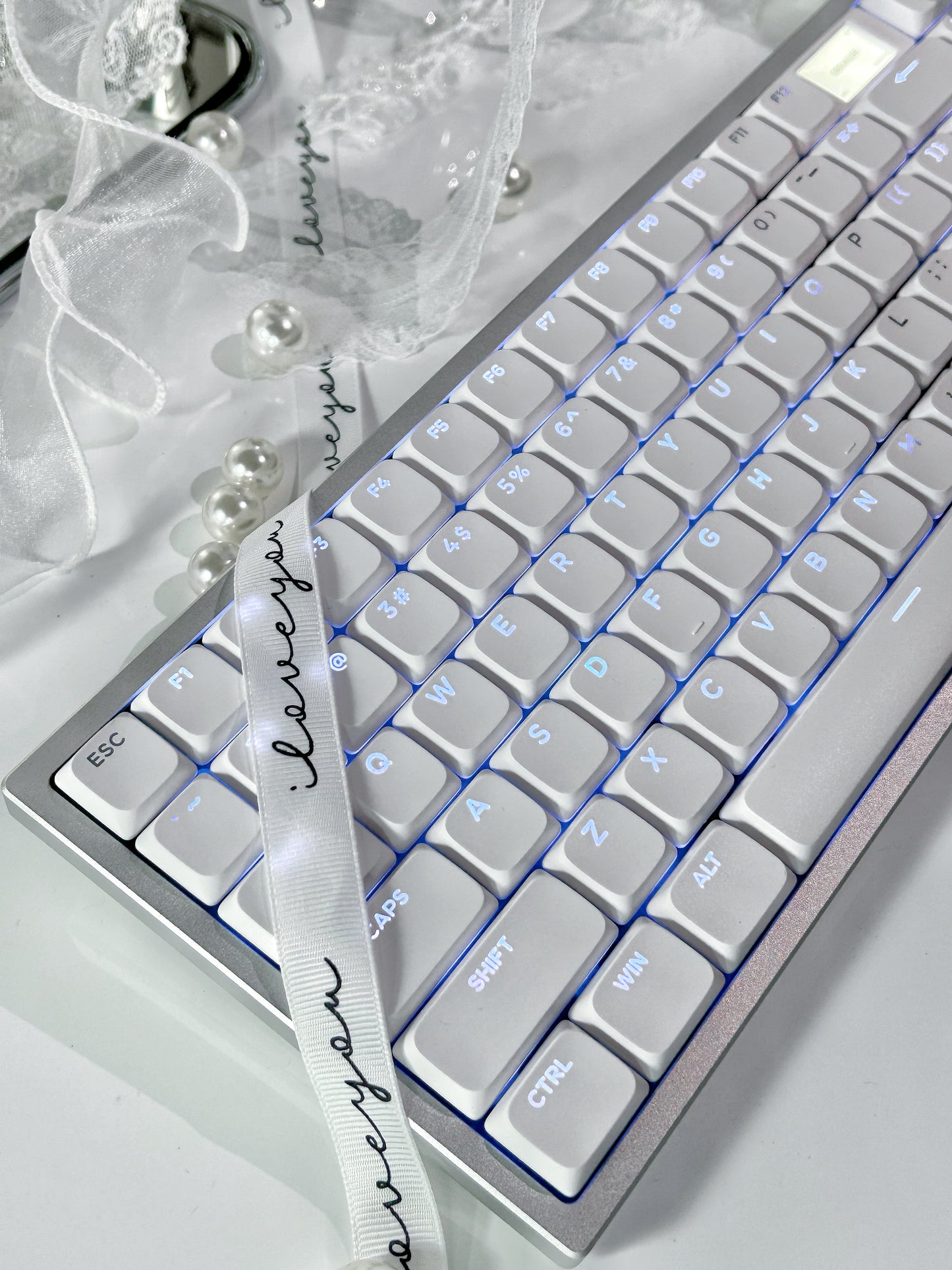 Unboxing Sample For Sales ONLY 1 Instock CK100 tri-mode low-profile mechanical wireless keyboard