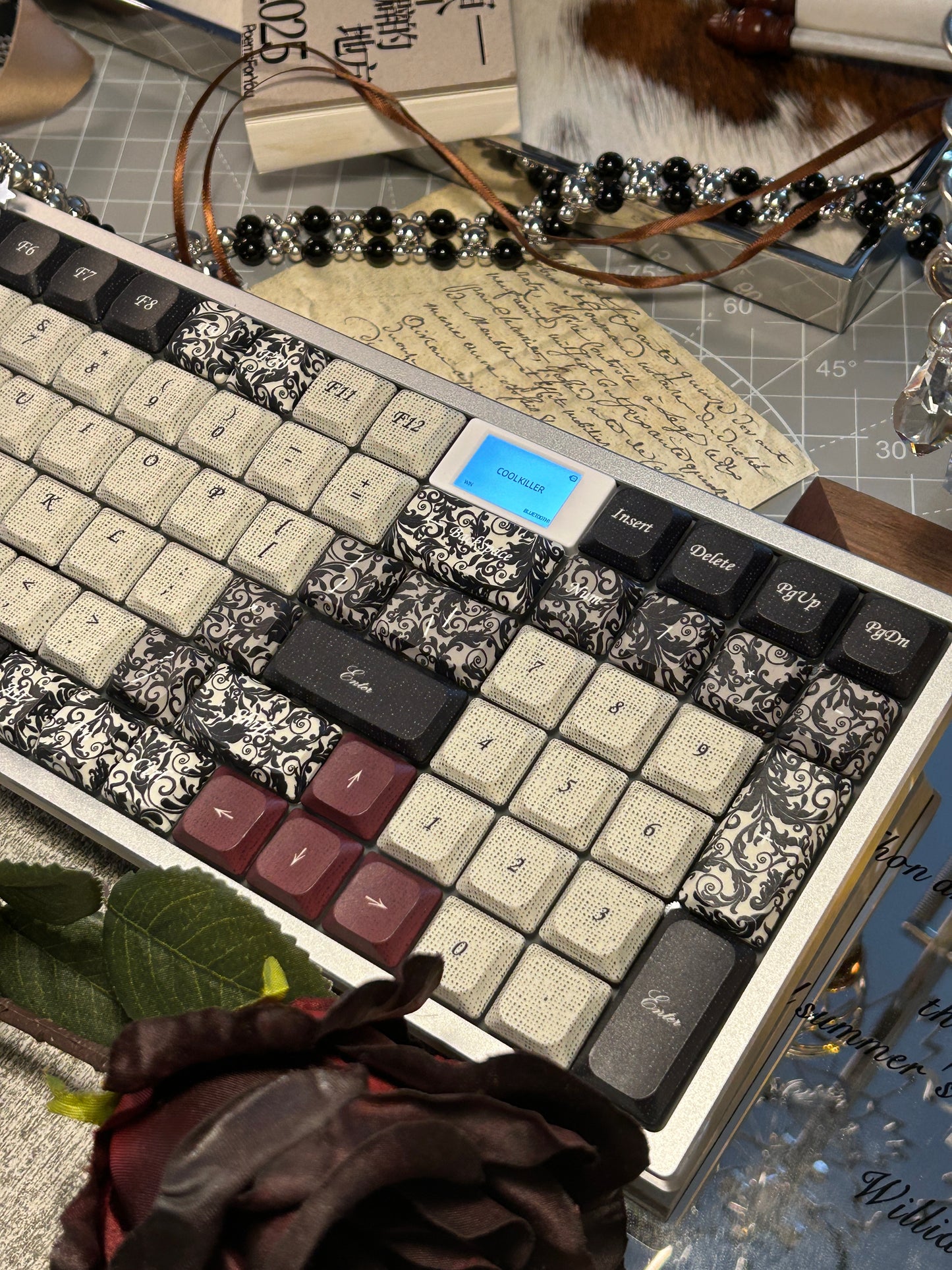 Unboxing Sample For Sales ONLY 1 Instock CK100 tri-mode low-profile mechanical wireless keyboard