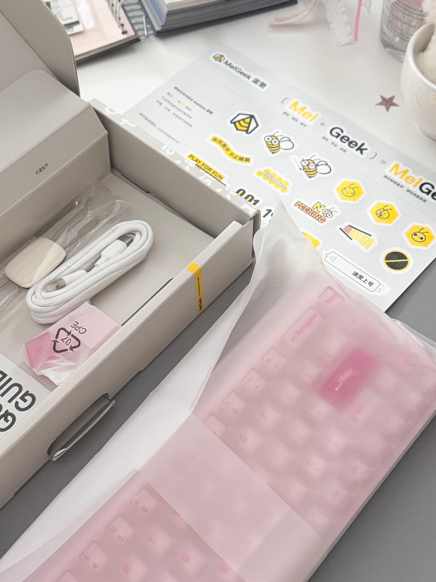 Unboxing Clearance ONLY 1 Instock Pink MADE68 PRO+ HALL EFFECT GAMING KEYBOARD