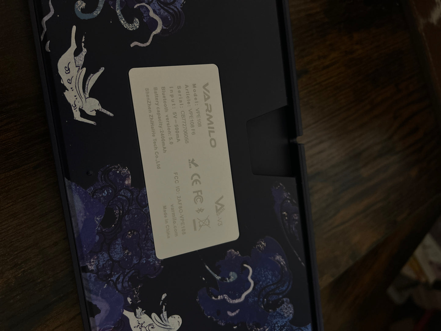 Unboxing Sample For Sales ONLY 1 Instock Prebuilt Varmillo Chang'e 108 Mechanical keyboard