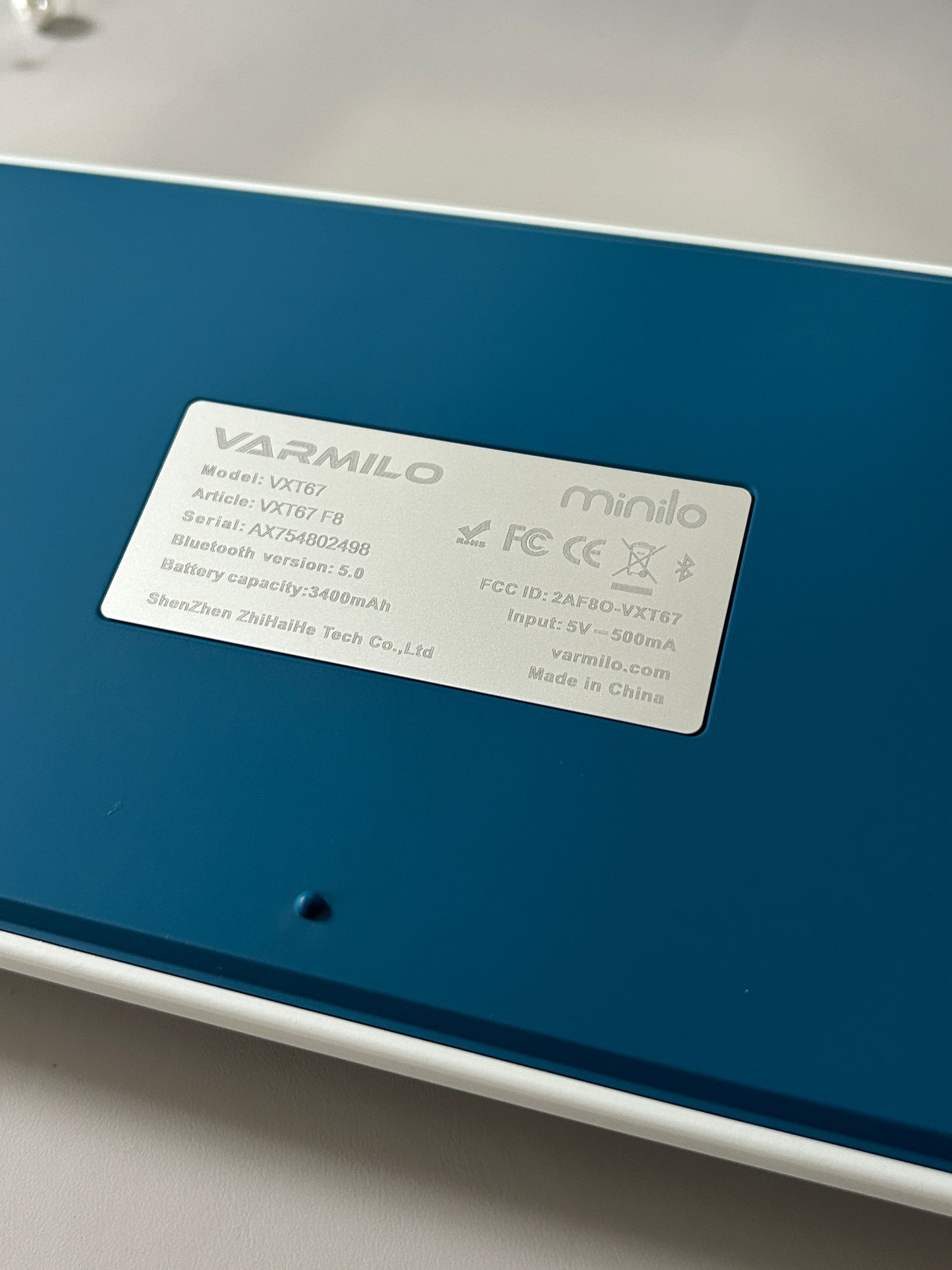 Unboxing Sample For Sales ONLY 1 Instock Varmillo Minilo65% Bluebell Hot-Swap Tri-Mode Backlit Mechanical Keyboard
Kailh Prestige Silent Switches