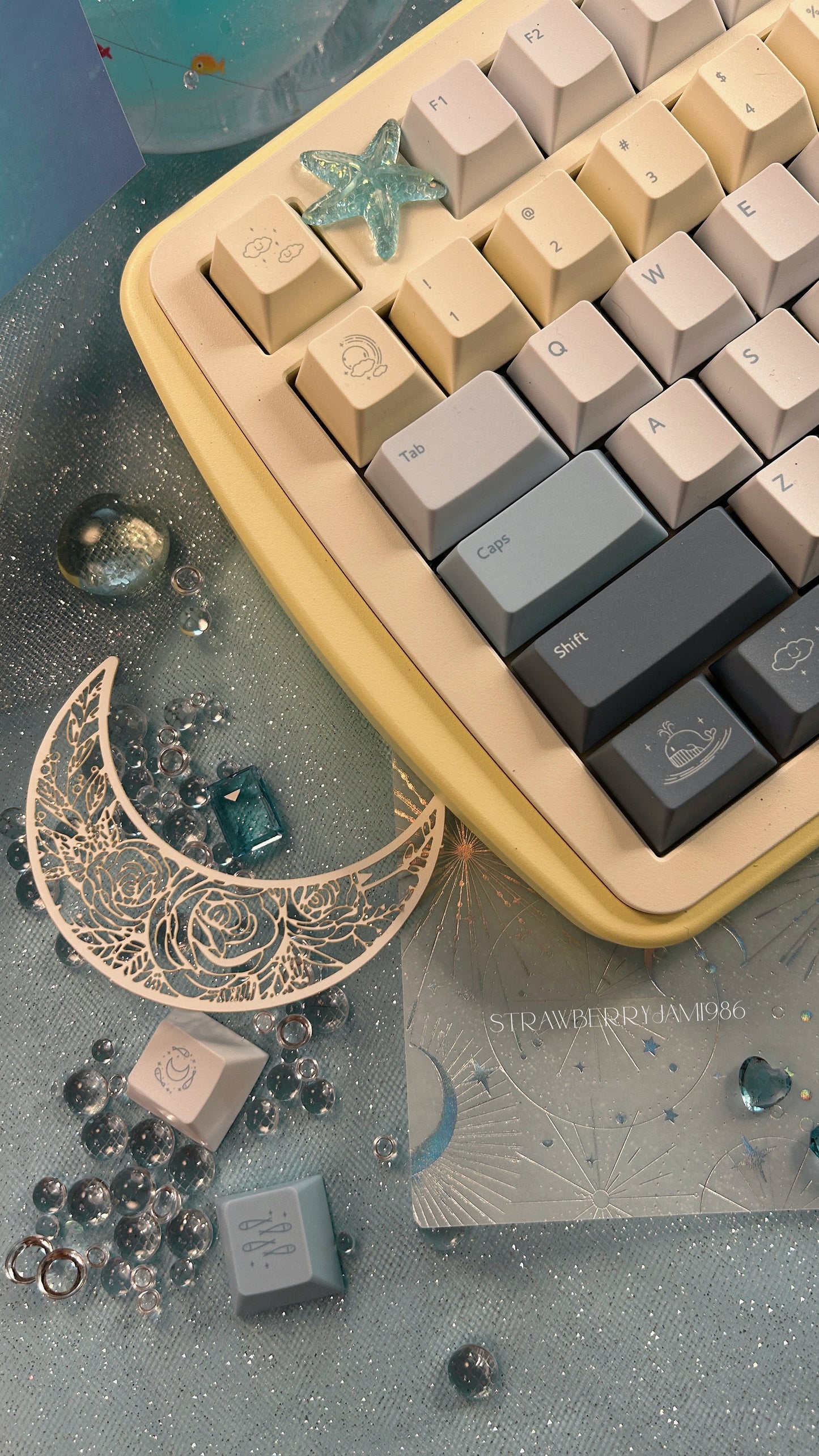 「ONLY 1 instock」Prebuilt Dino98 Aluminum Customized Mechanical Keyboard