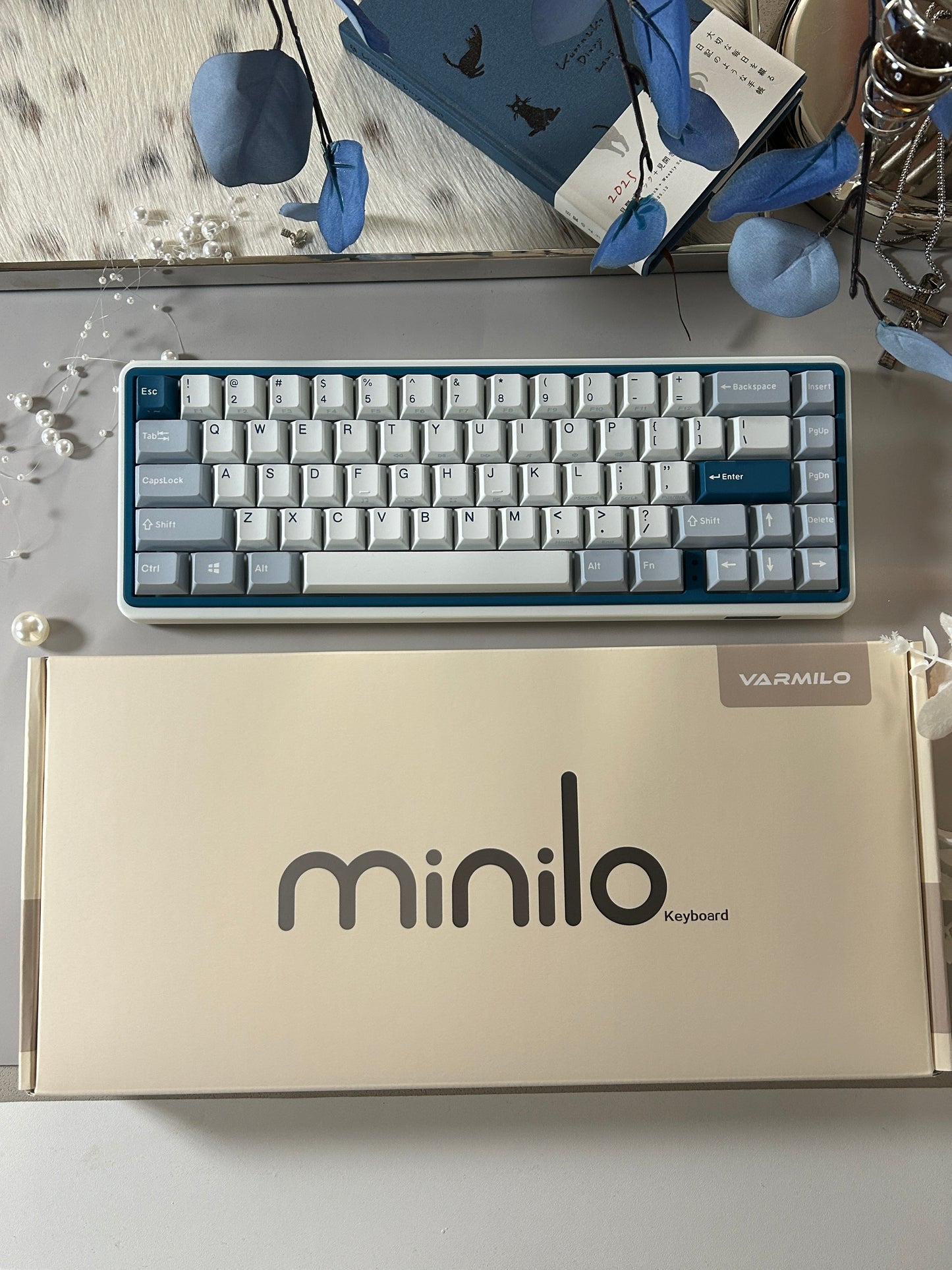 Unboxing Sample For Sales ONLY 1 Instock Varmillo Minilo65% Bluebell Hot-Swap Tri-Mode Backlit Mechanical Keyboard
Kailh Prestige Silent Switches