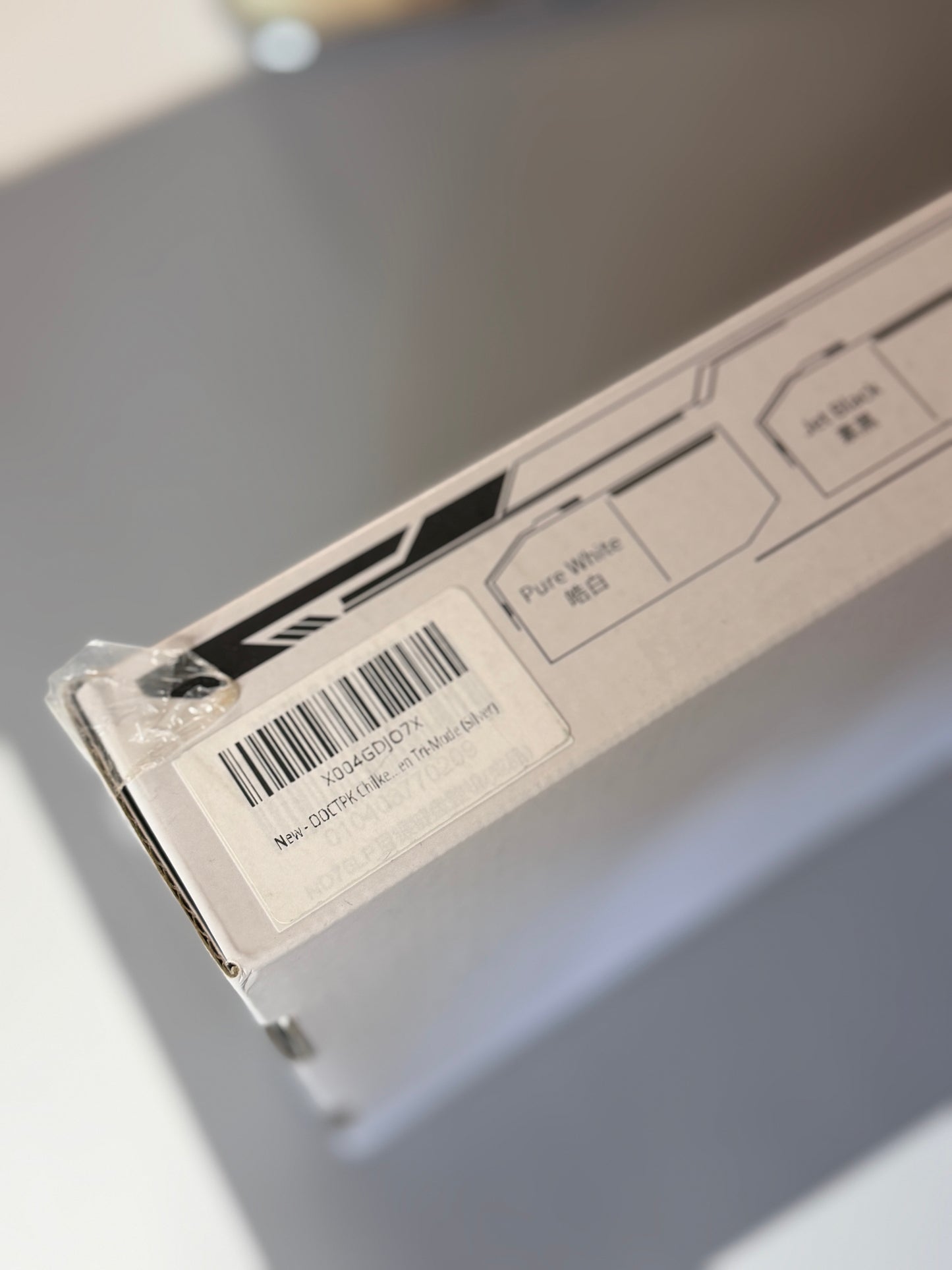 Unboxing Clearance ONLY 1 Instock Chilkey ND75 LP Wireless Gaming Keyboard with LCD Screen Silver Black Grey