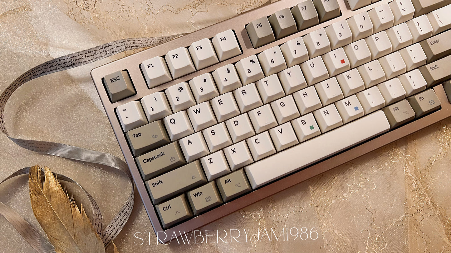 【preorder】Prebuilt NEO75 CU Grey Gold tri_mode Aluminum Customized Mechanical Keyboard set