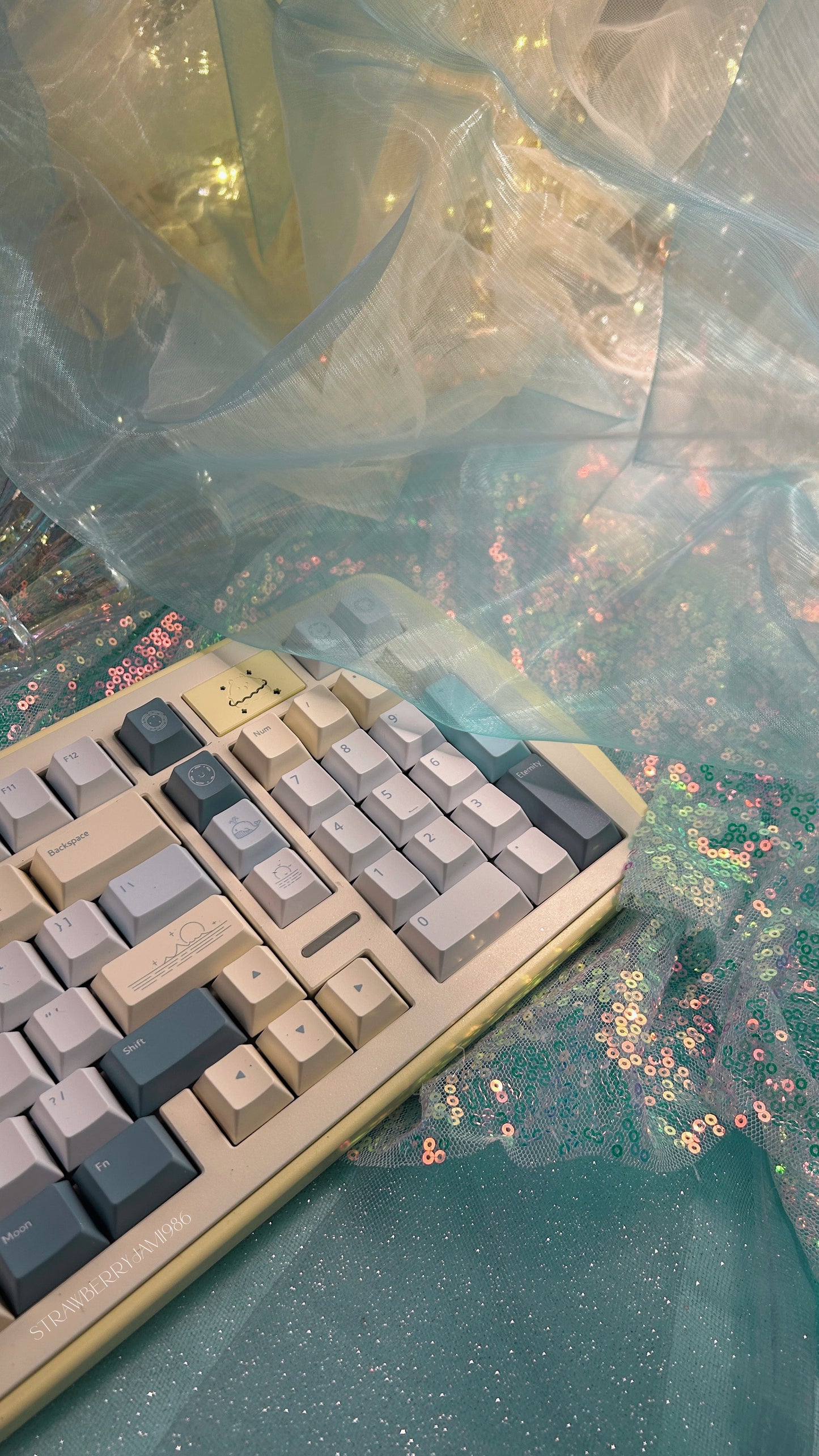 「ONLY 1 instock」Prebuilt Dino98 Aluminum Customized Mechanical Keyboard