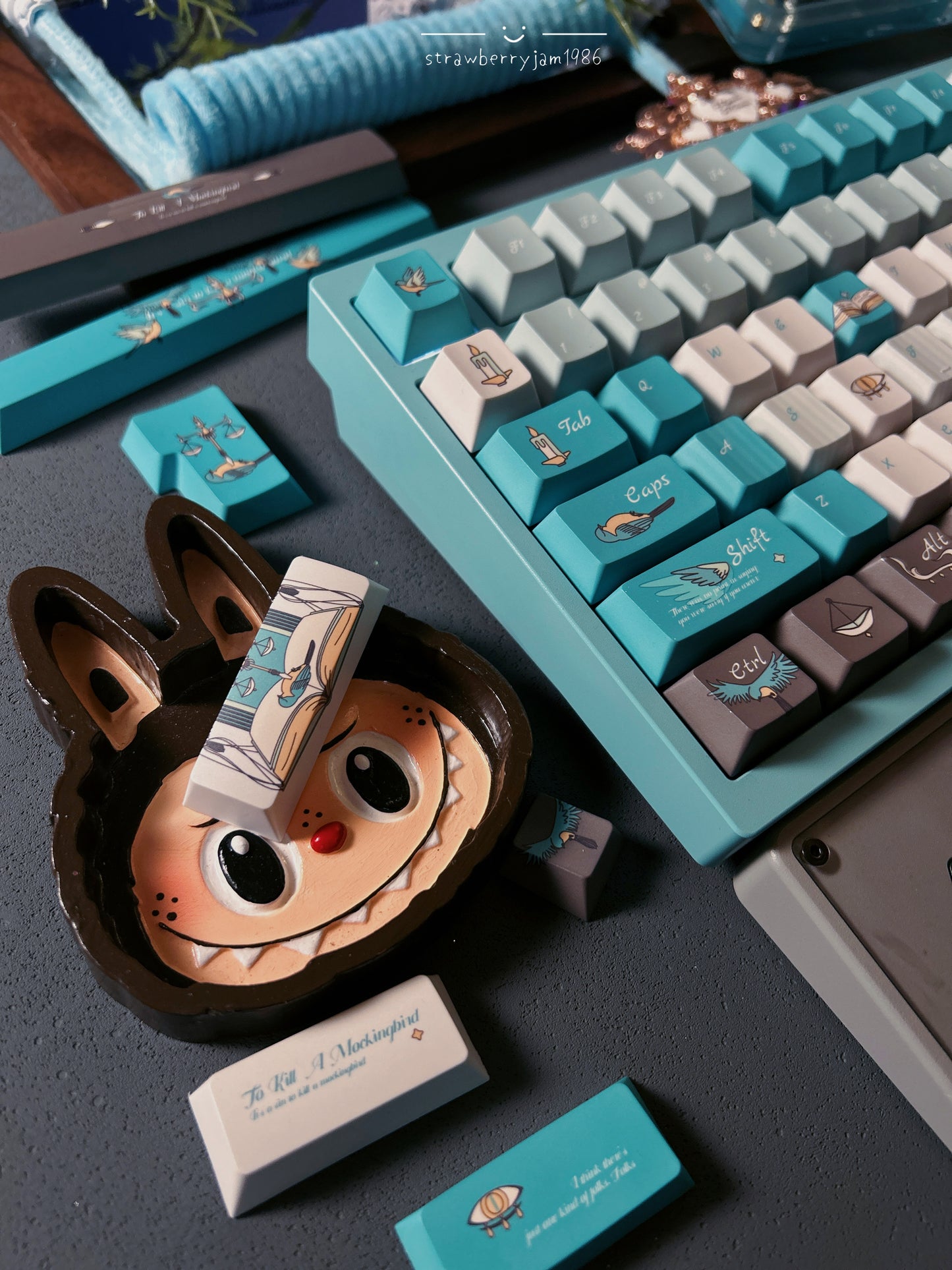 Prebuilt Aluminum Customized Mechanical Keyboard QK75 Set(not including Wristrest nor number pad)