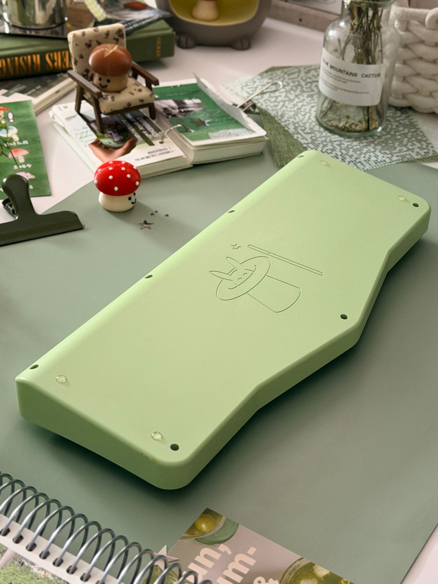 ONLY 1 Instock Prebuilt Aluminum Custom Mechanical Keyboard Green Vlice Ergonomic Set