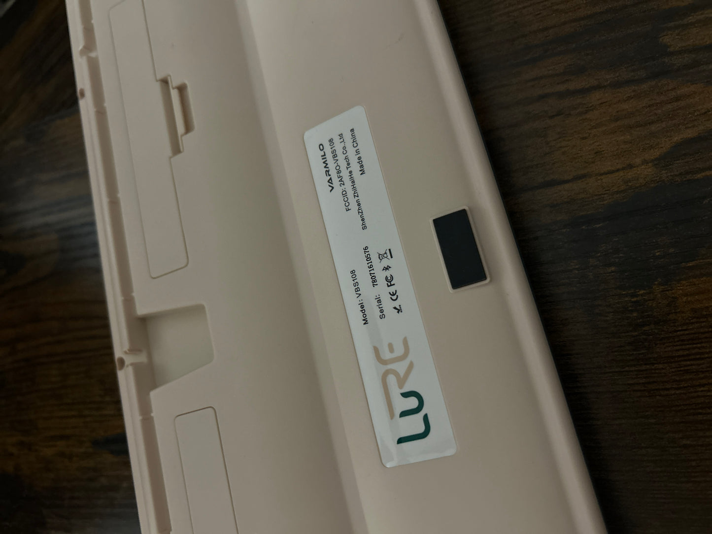unboxing sample sale ONLY 1 Instock prebuilt tri-mode Varmilo Crane of Lure 108
