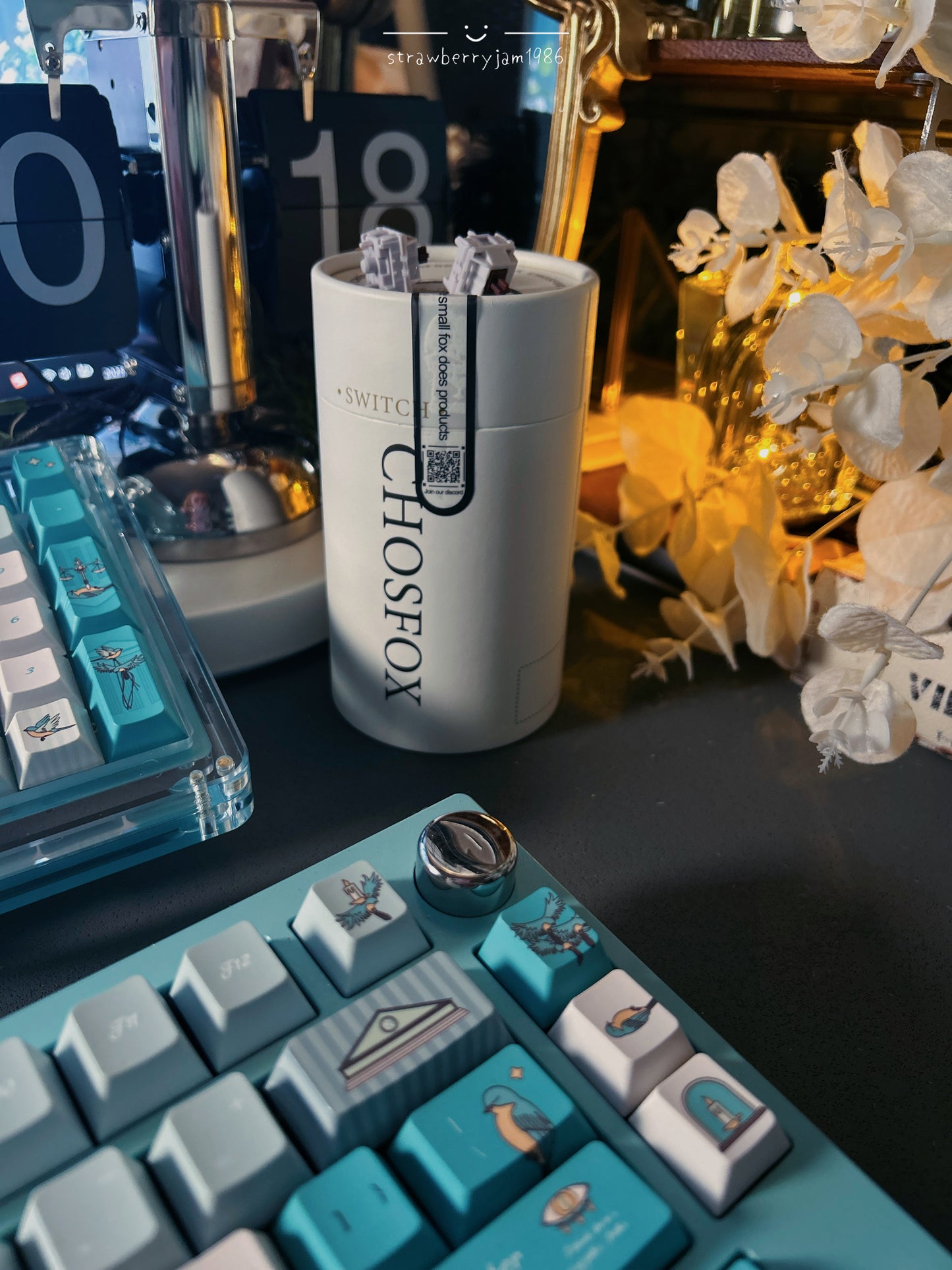 Prebuilt Aluminum Customized Mechanical Keyboard QK75 Set(not including Wristrest nor number pad)