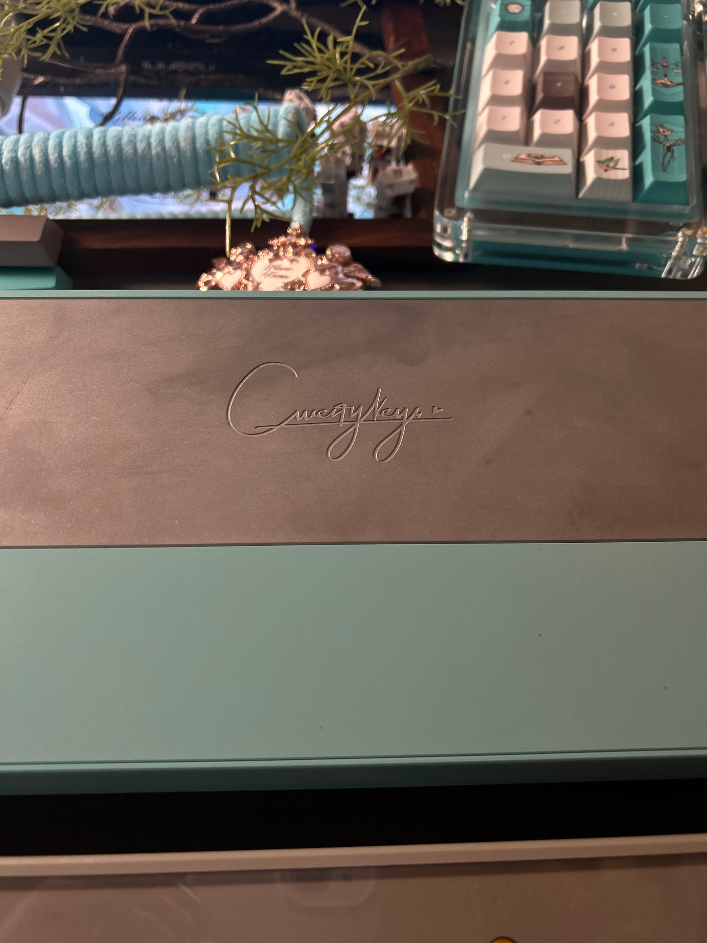 Prebuilt Aluminum Customized Mechanical Keyboard QK75 Set(not including Wristrest nor number pad)