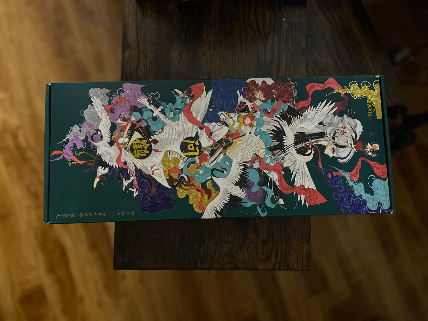 unboxing sample sale ONLY 1 Instock prebuilt tri-mode Varmilo Crane of Lure 108