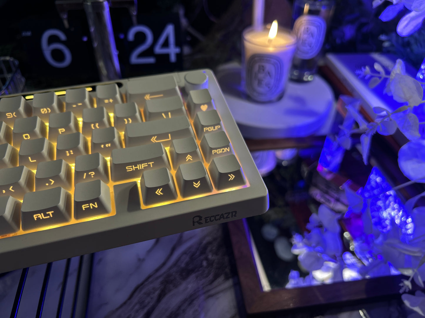 Unboxing Sample For Sale ONLY 1 Instock RECCAZR R66 Wireless Top Gaming Keyboard