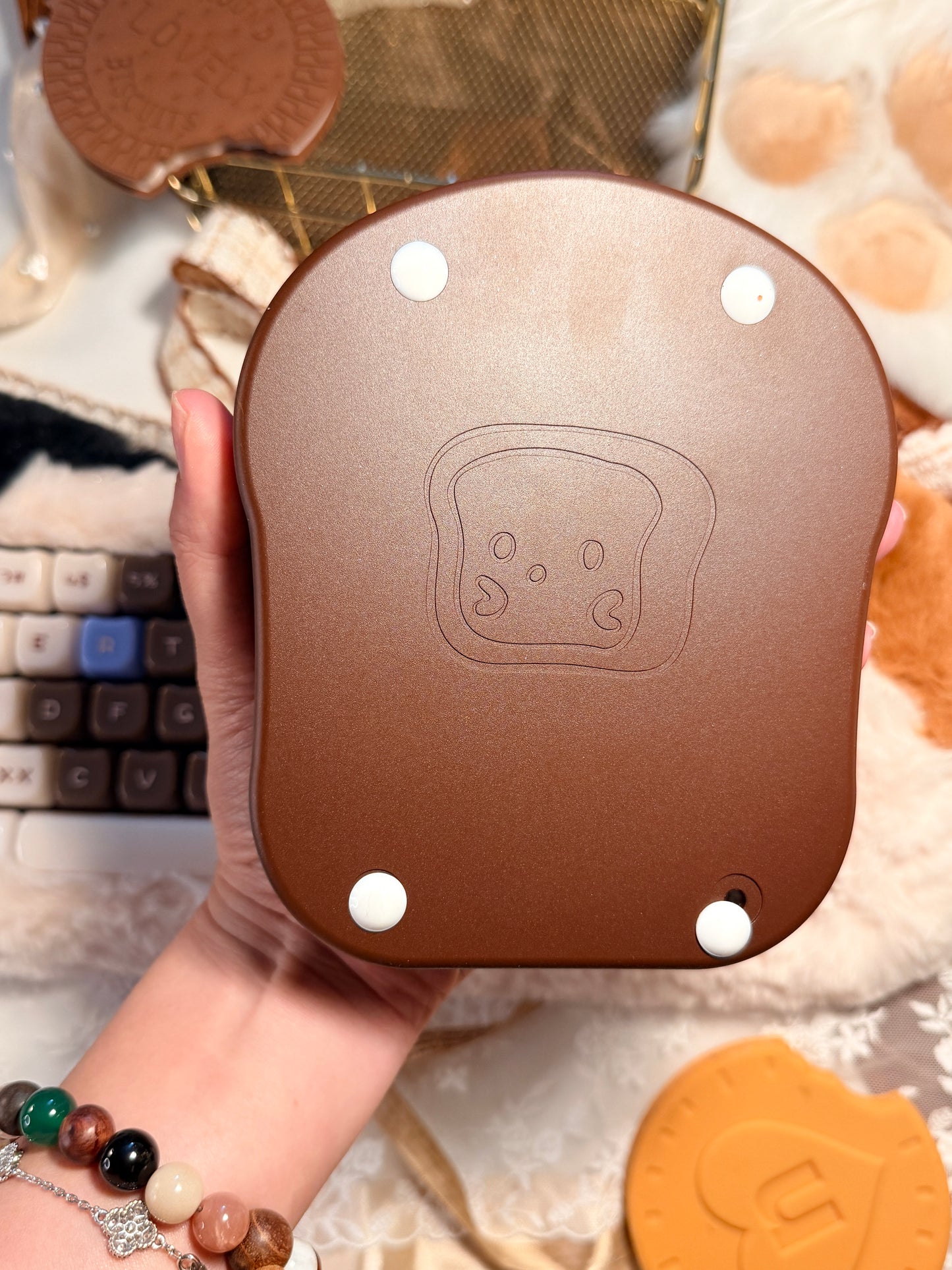ONLY 1 Instock Prebuilt Aluminum Customized Mechanical Keyboard Petbrick65 CatSet