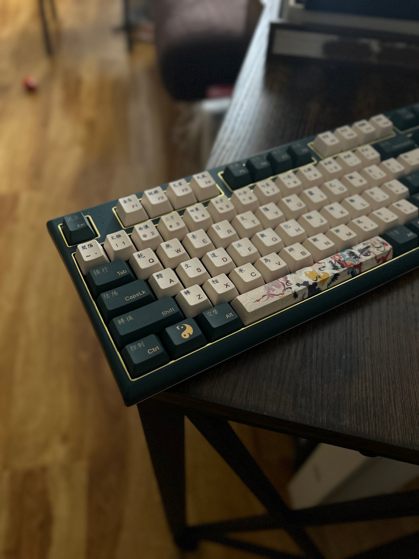 unboxing sample sale ONLY 1 Instock prebuilt tri-mode Varmilo Crane of Lure 108