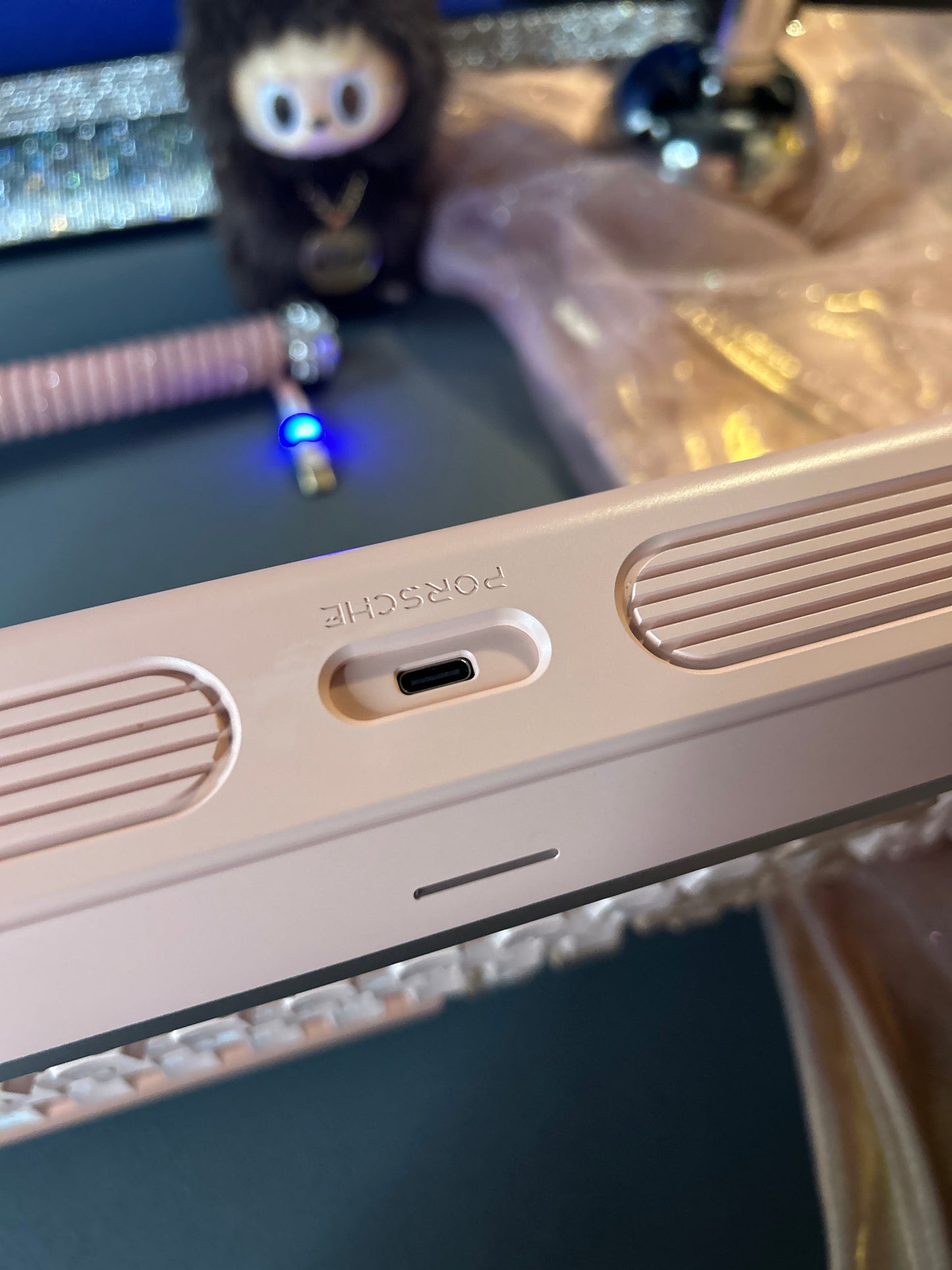 Preorder Prebuilt Aluminum Customized Mechanical Keyboard Targa98 Pink Set