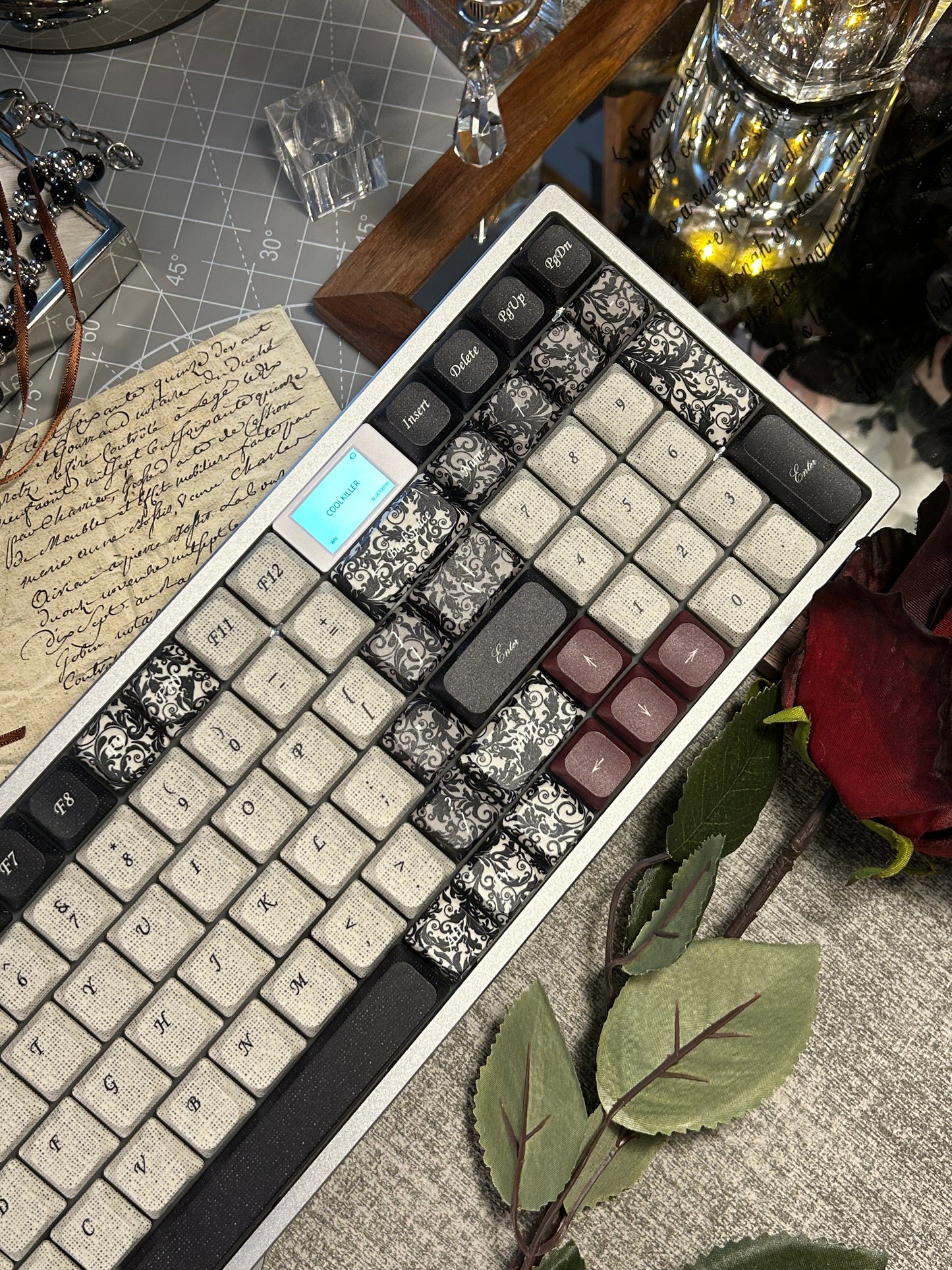Unboxing Sample For Sales ONLY 1 Instock CK100 tri-mode low-profile mechanical wireless keyboard