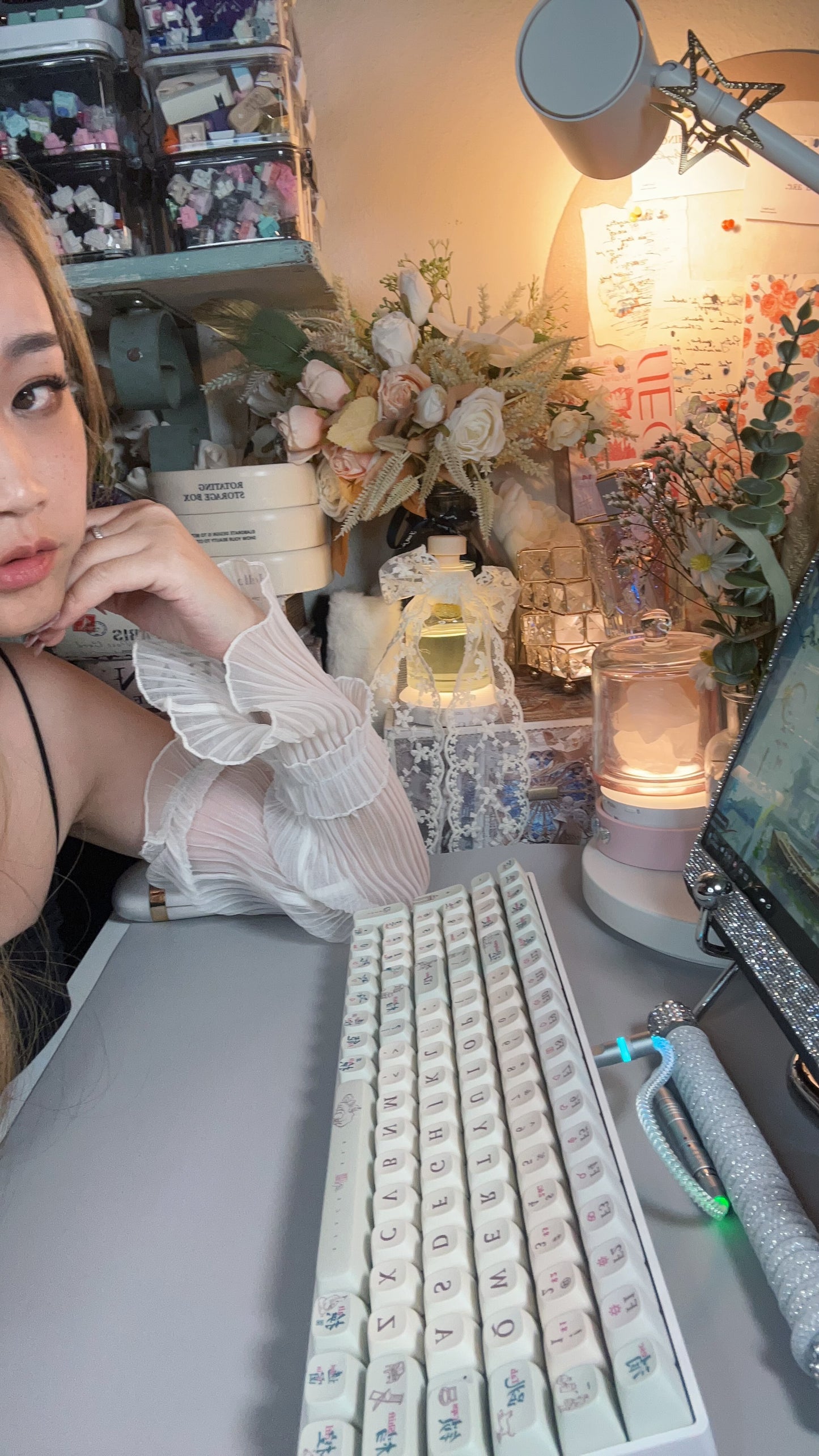 Preorder Creamy Thocky Prebuilt Lofree Keycaps ➕Zuohe zh100 kit mechanical keyboard(plastic)