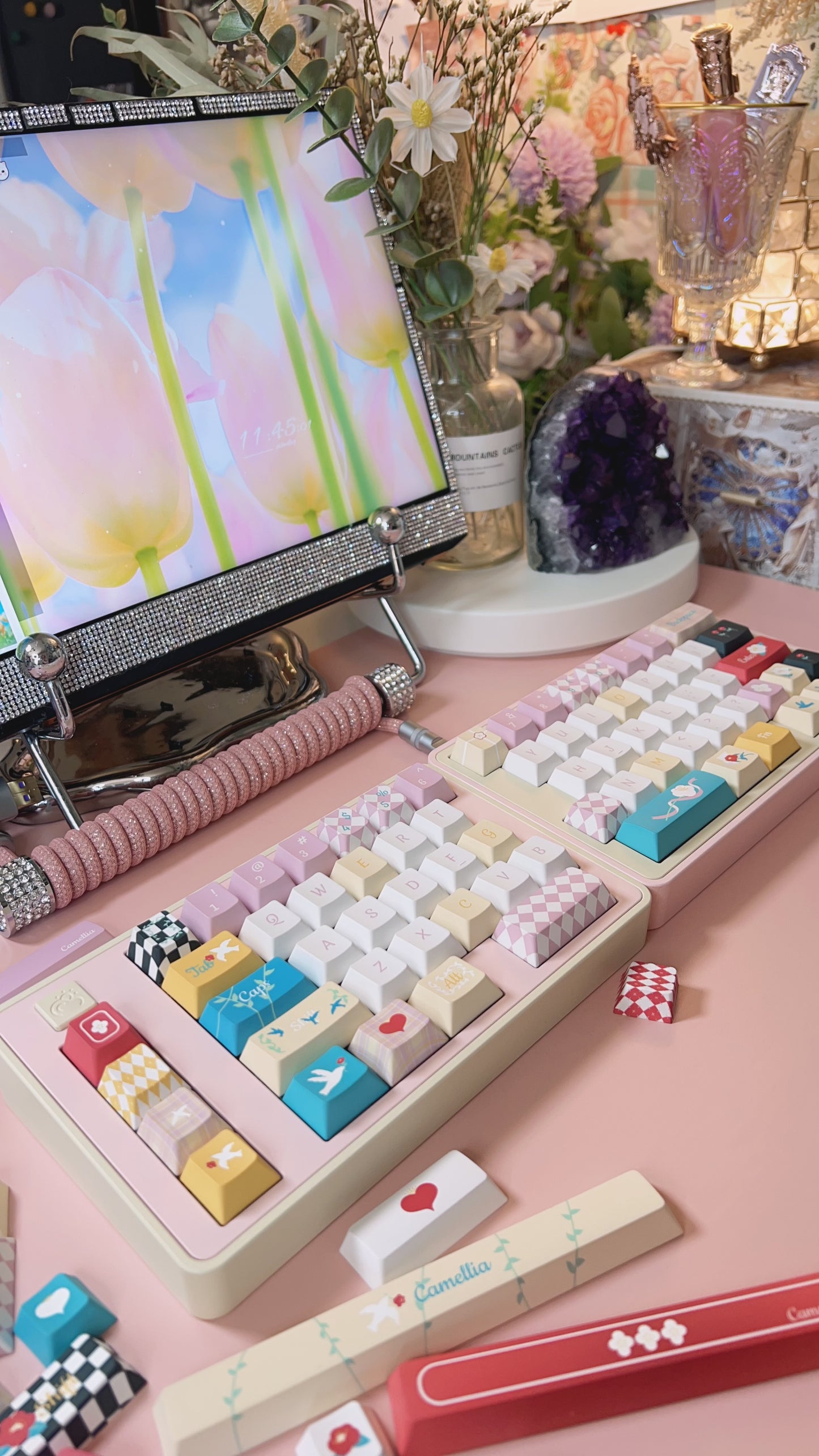 【Preorder】Prebuilt Blockboy Split65 Ergonomic Aluminum Customized Mechanical Keyboard
