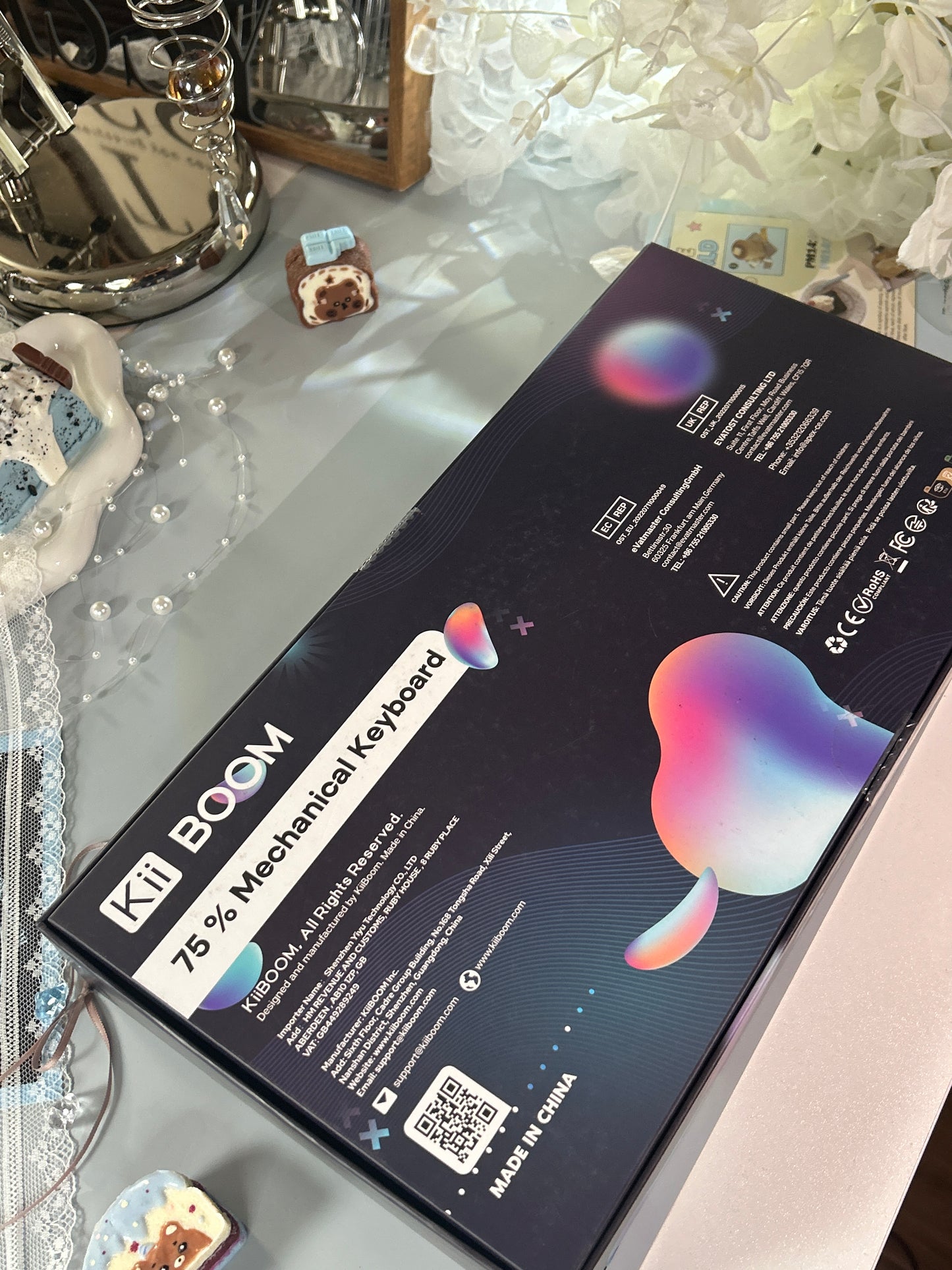 Unboxing Sample For Sales ONLY 1 Instock KiiBOOM Phantom81 Lite Blue