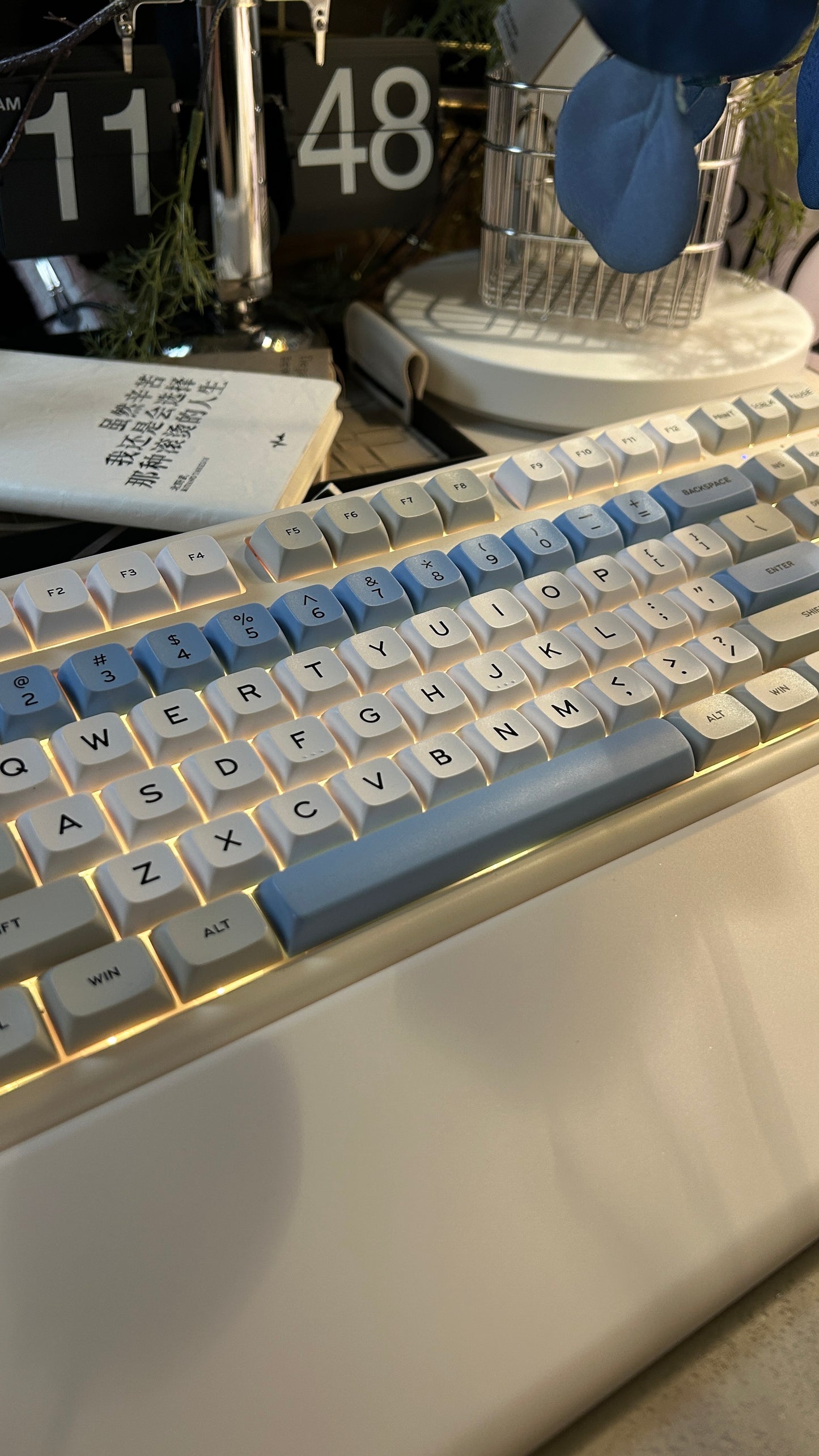 Unboxing Sample For Sales ONLY 1 Instock Fully Prebuilt Su Dongpo Tri-Mode Wireless Mechanical Keyboard With Wristrest Set