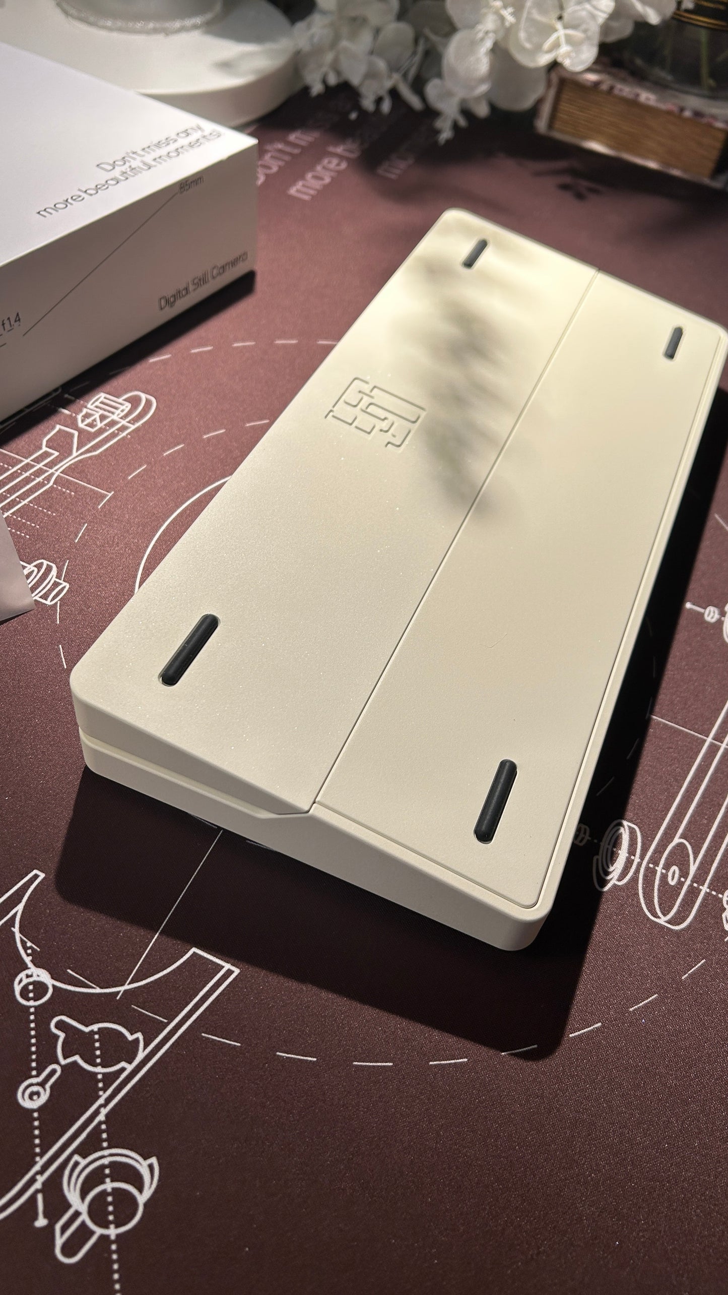 「ONLY 1 instock」Prebuilt Cream Buff75R2 Aluminum Customized Mechanical Keyboard
