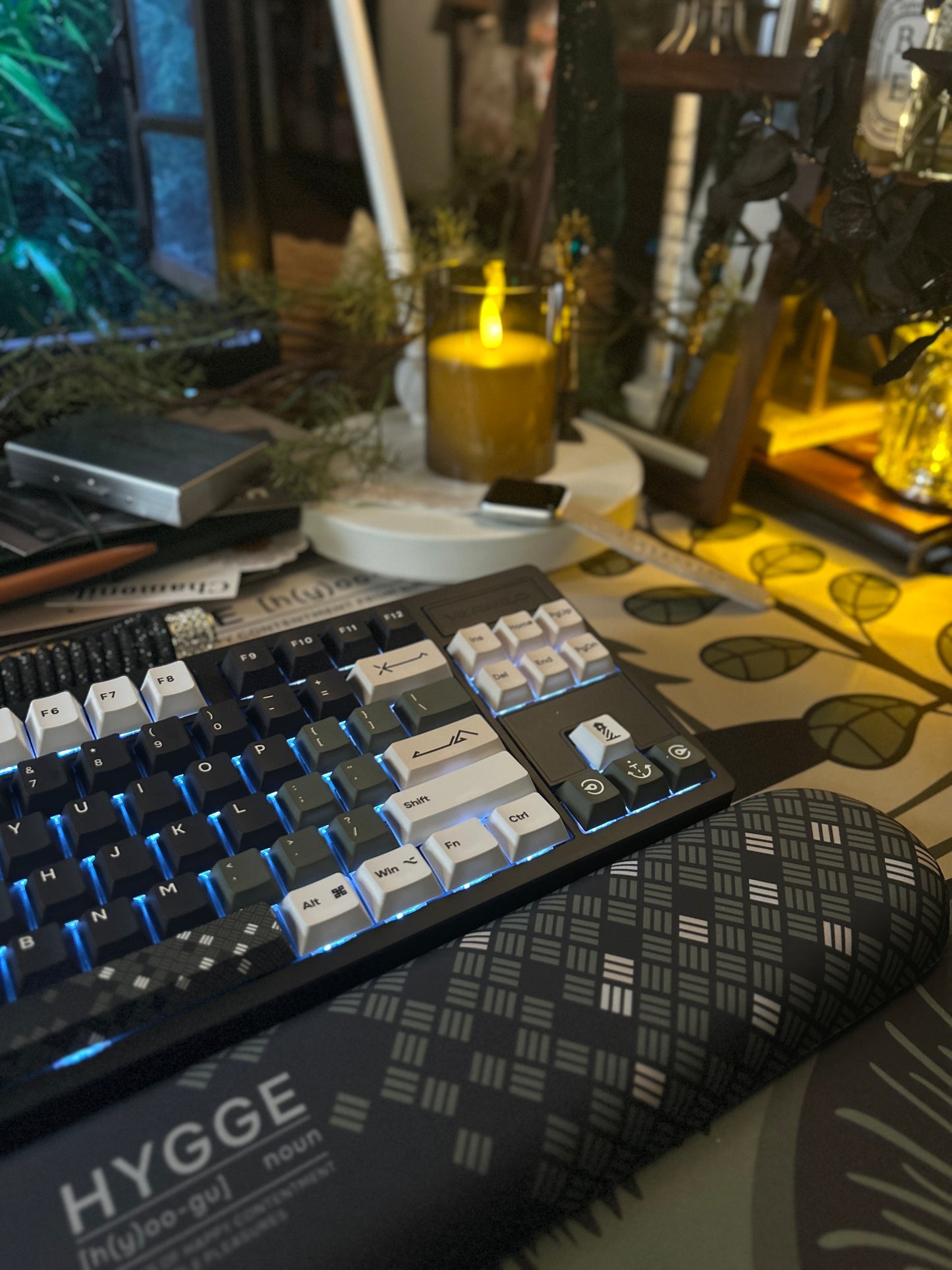 Unboxing Sample For Sales ONLY 1 Instock VARMILLO HYGGE V80 keyboard ➕ desk mat ➕Wristrest SET