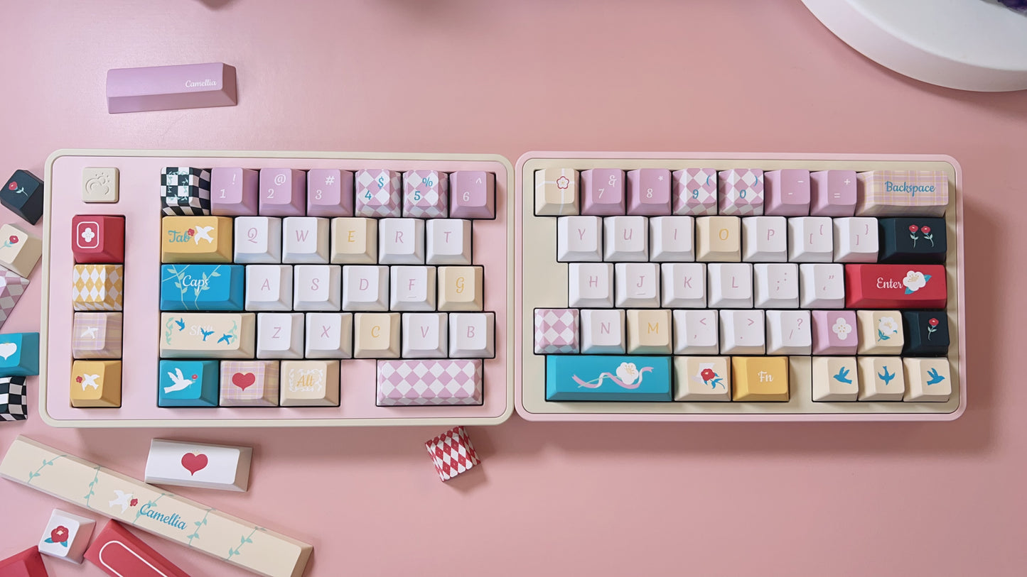 【Preorder】Prebuilt Blockboy Split65 Ergonomic Aluminum Customized Mechanical Keyboard