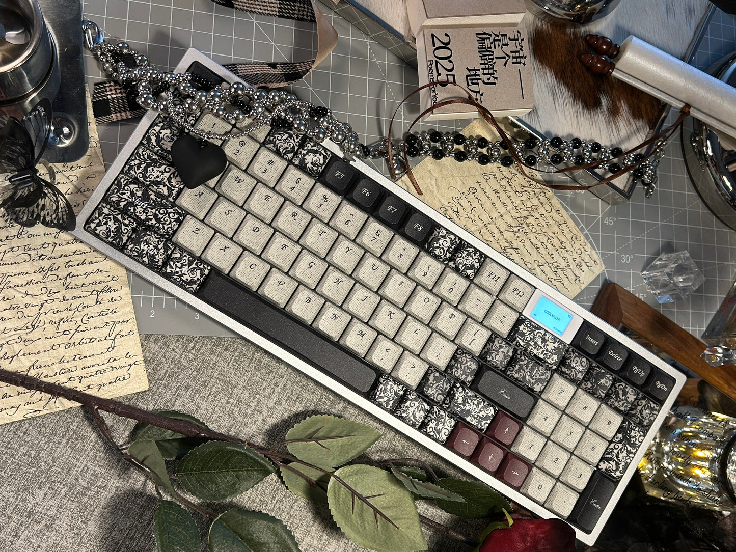 Unboxing Sample For Sales ONLY 1 Instock CK100 tri-mode low-profile mechanical wireless keyboard
