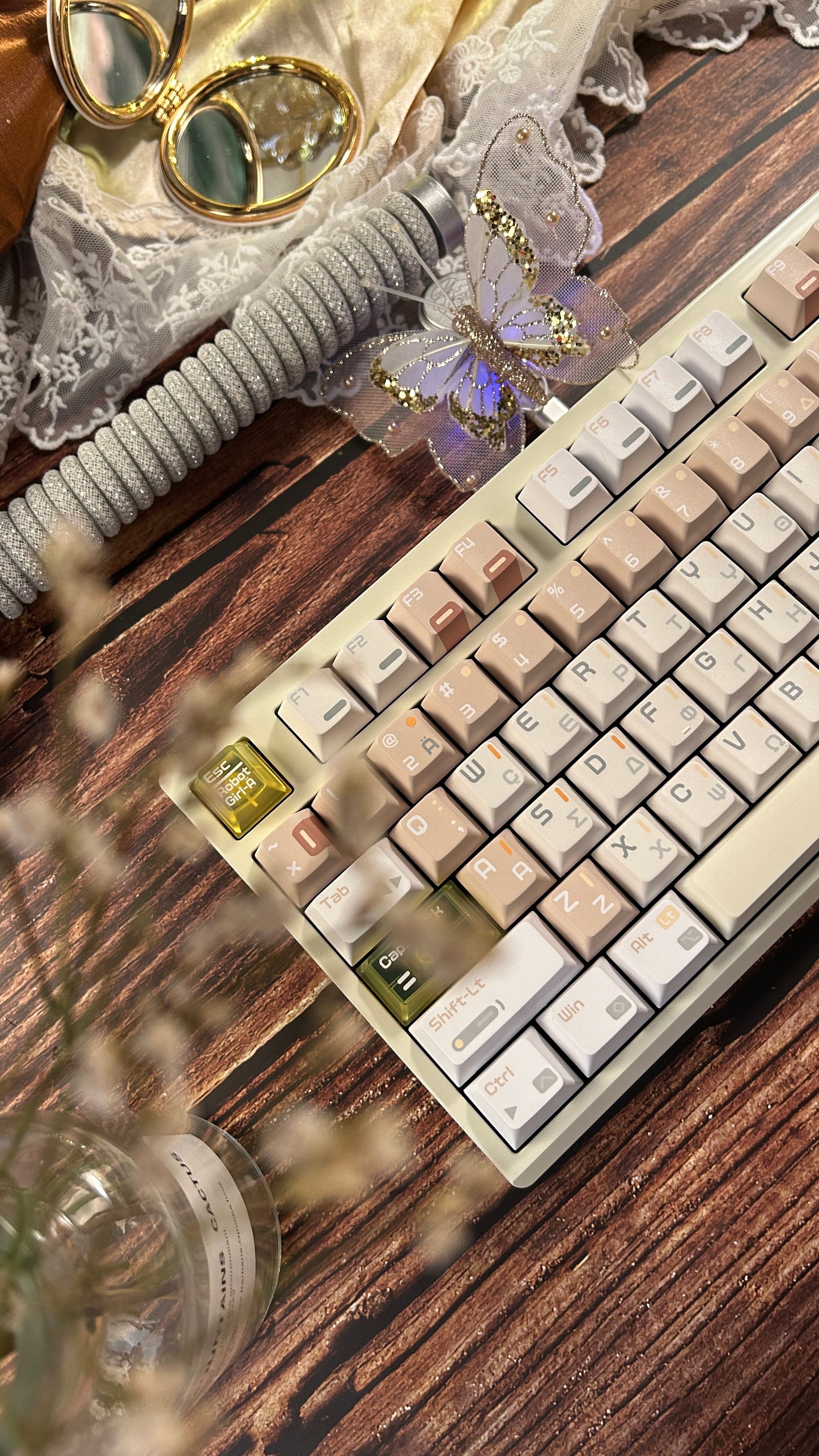 「unboxing only 1 Instock」Ro75 Mechanical Keyboard Kit Wired Aluminium Alloy Rgb Custom Qmk/Via Quick Dismantling Structure Keyboard For Accessory