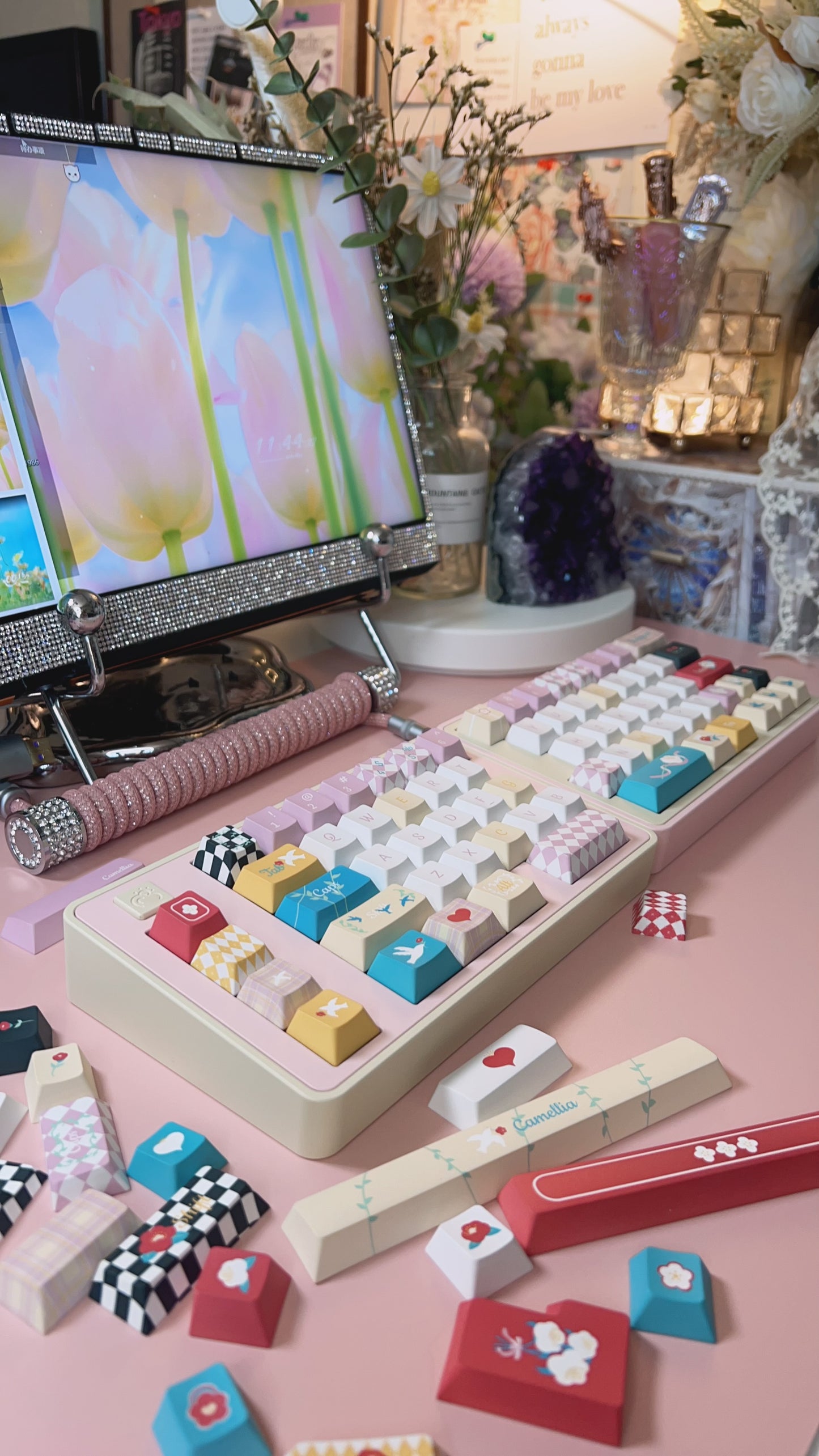 【Preorder】Prebuilt Blockboy Split65 Ergonomic Aluminum Customized Mechanical Keyboard