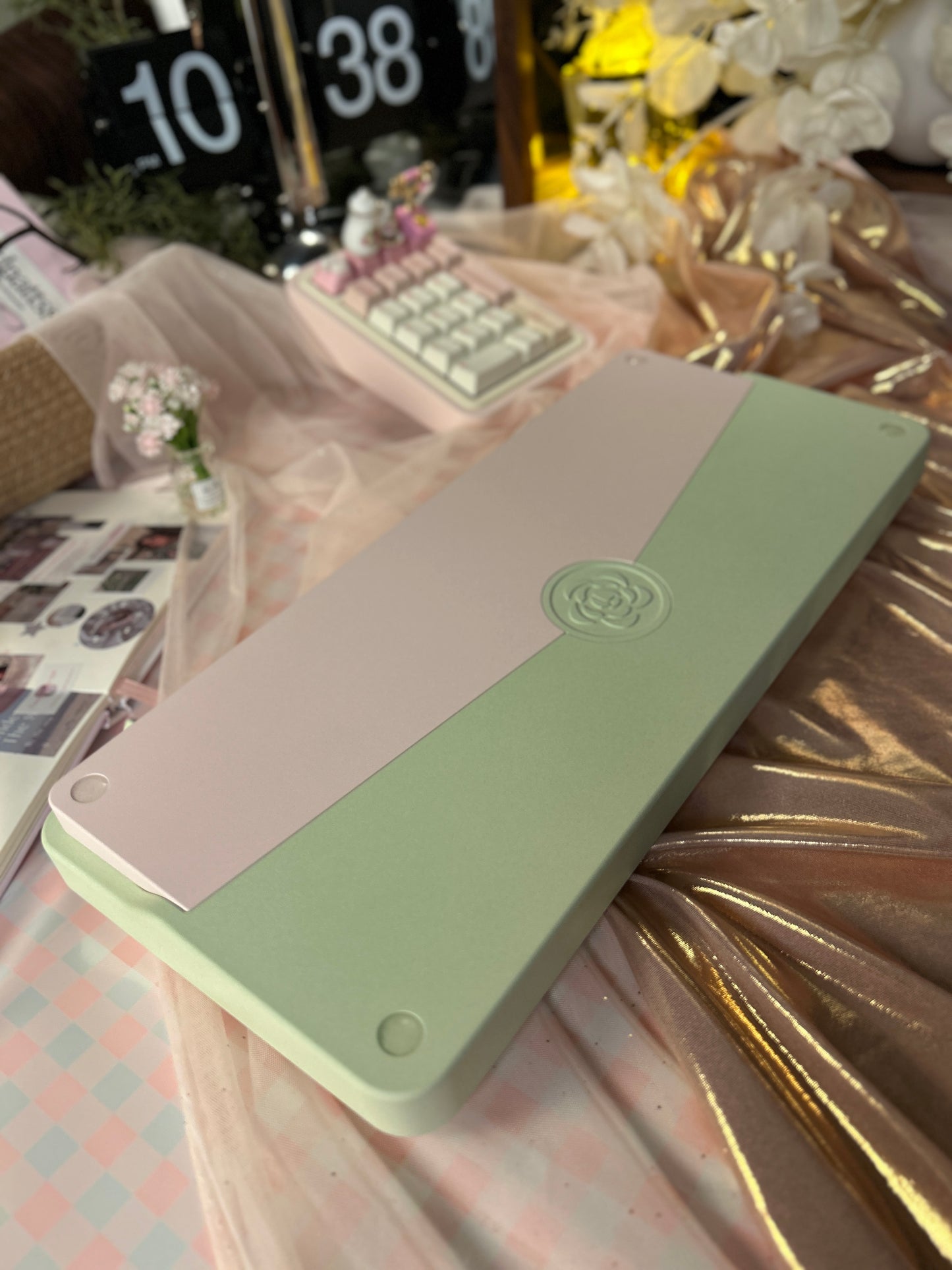 ONLY 1 INSTOCK Prebuilt Aluminum Customized Mechanical Keyboard Loveletter75 ➕ number padset