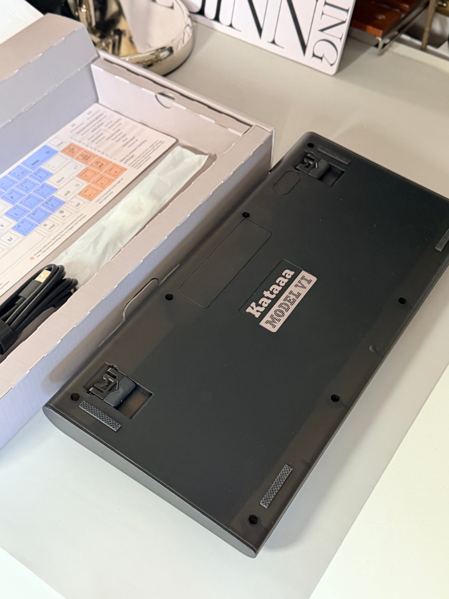 Unboxing Clearance ONLY 1 Instock Kataaa Model VI Hot-Swappable Keyboard - Wired Only