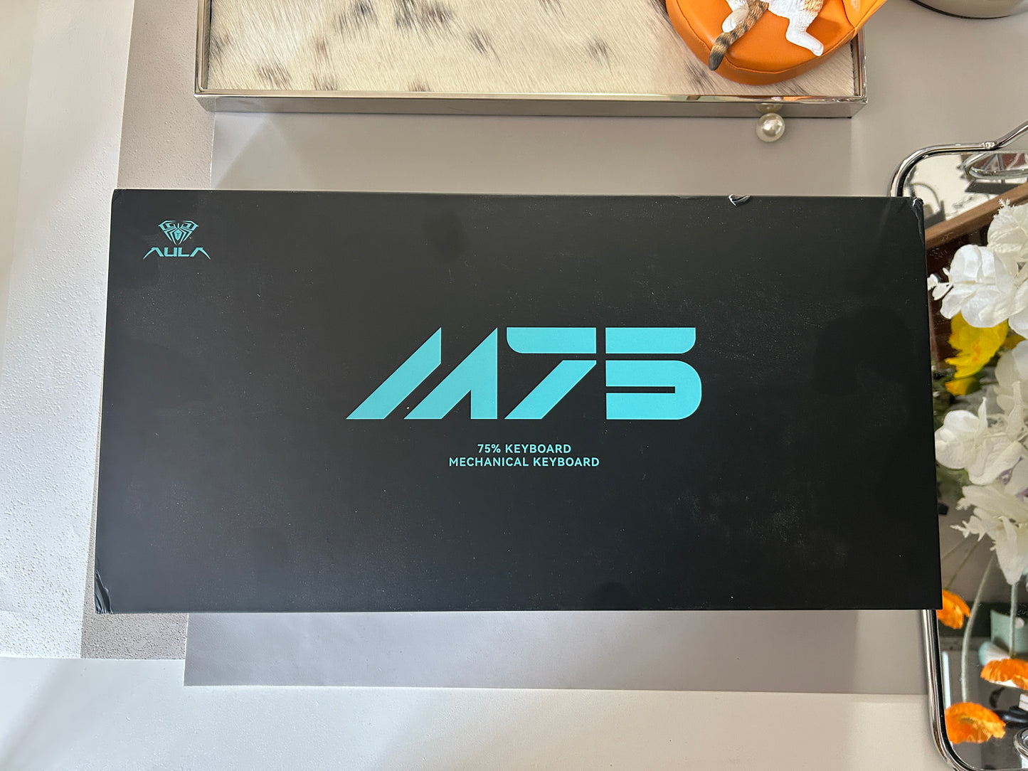 Unboxing Sample For Sales ONLY 1 Instock AULA M75 Aluminum Wireless/Wired Hot-swappable Mechanical Keyboard