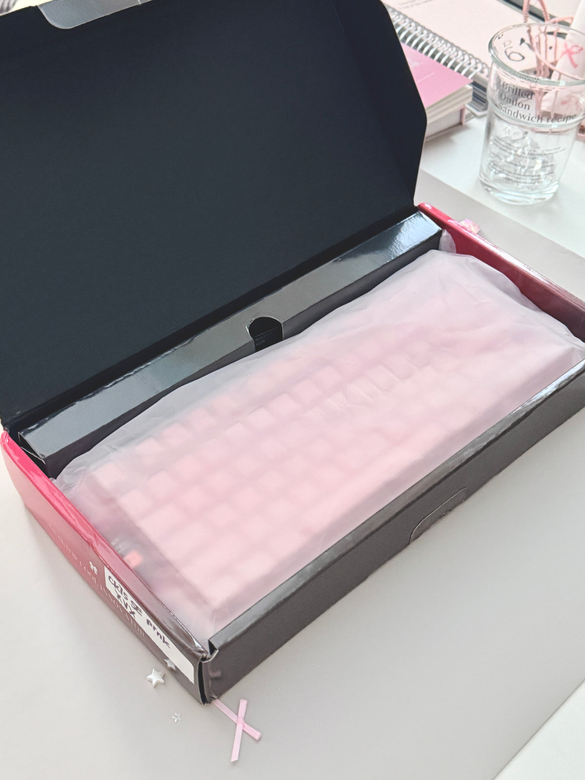 Unboxing Clearance ONLY 1 Instock XVX x CoolKiller CK75 SE Wireless Mechanical Keyboard Pink
