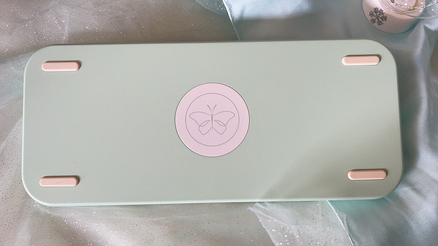 「only 1 Instock」Prebuilt Aluminum Customized Mechanical Keyboard Targa65 Mint Green