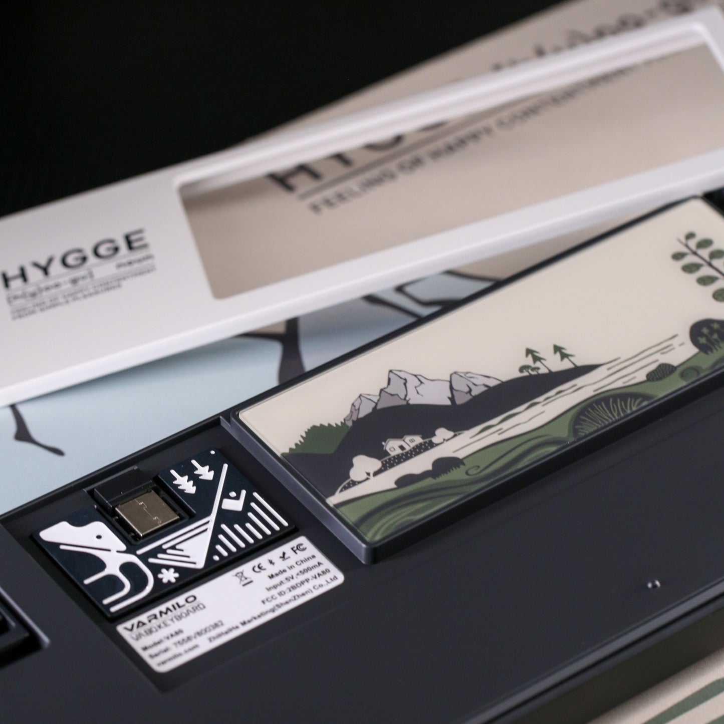 Unboxing Sample For Sales ONLY 1 Instock VARMILLO HYGGE V80 keyboard ➕ desk mat ➕Wristrest SET