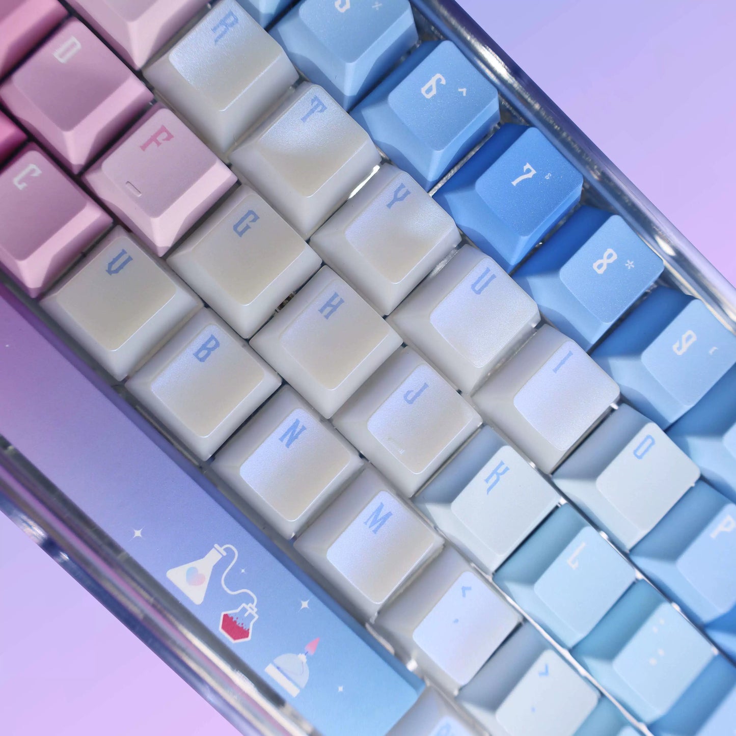 #0182 Heartbeat Lab Keycap Designed By Dorakey (not Including Keyboard)