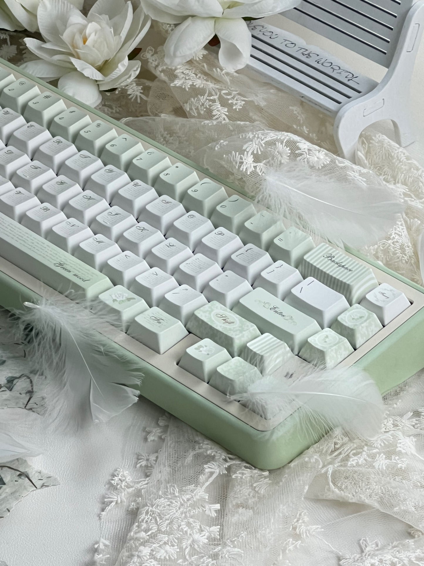 #0169 Spring Day Light Green Keycap Designed By Mocoo