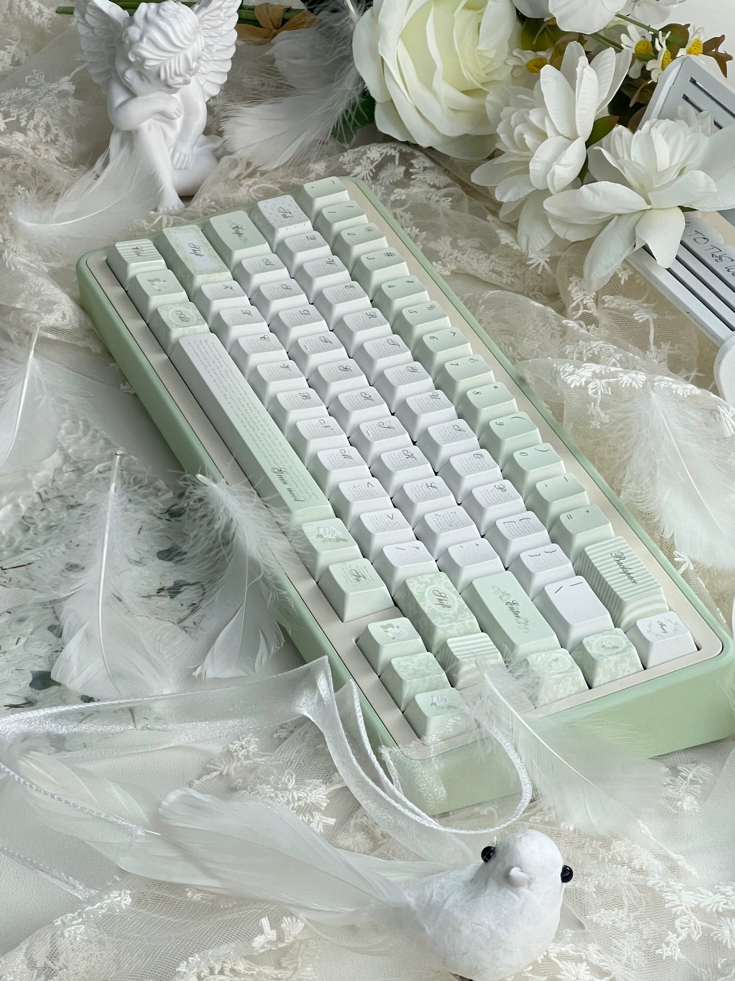 #0169 Spring Day Light Green Keycap Designed By Mocoo