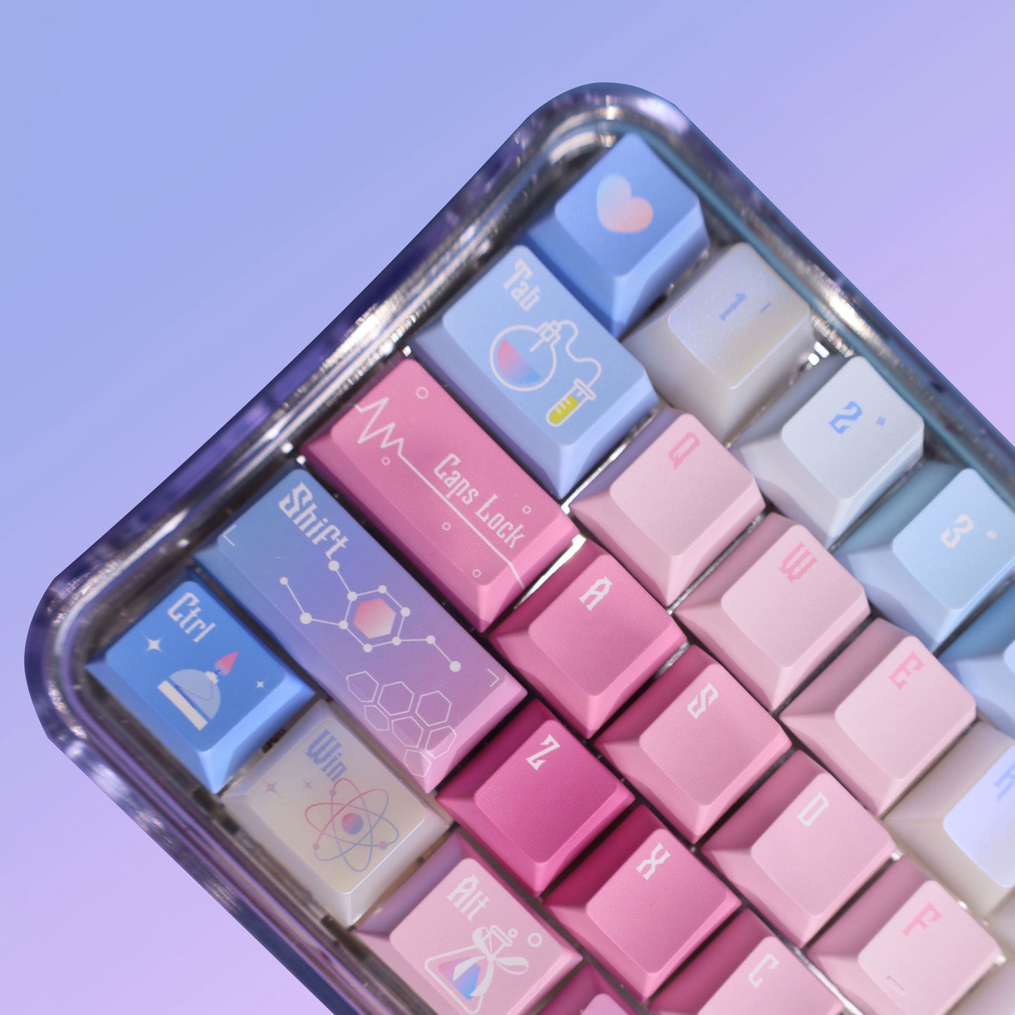 #0182 Heartbeat Lab Keycap Designed By Dorakey (not Including Keyboard)